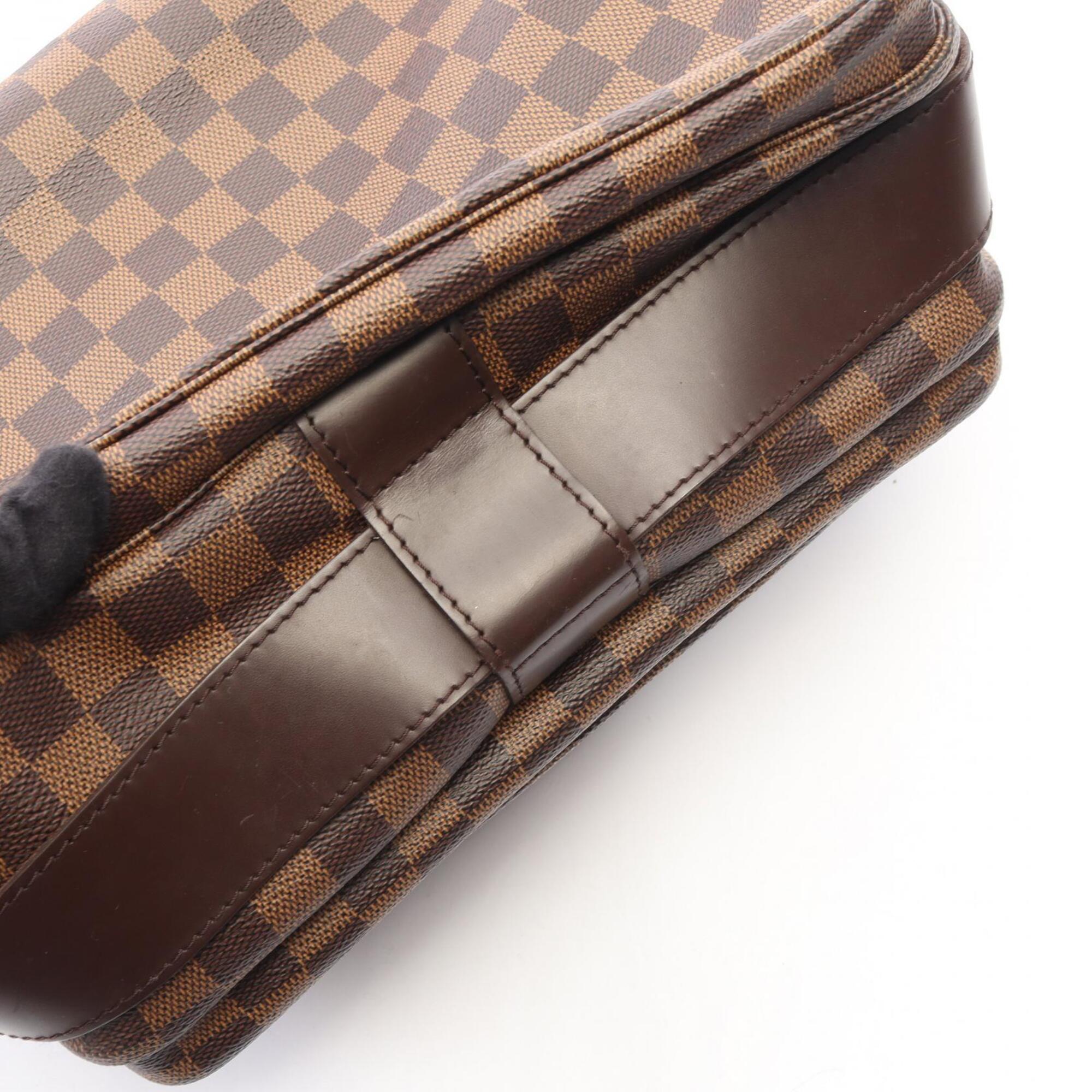 Louis Vuitton Brown Damier Canvas Handbag Shoulder Bag (Pre-Owned)