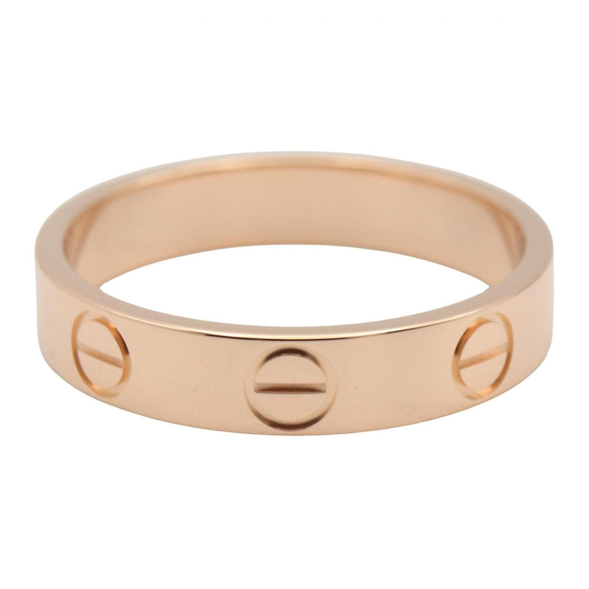 Cartier Gold Pink Gold (18K) Band Ring (Pre-Owned)