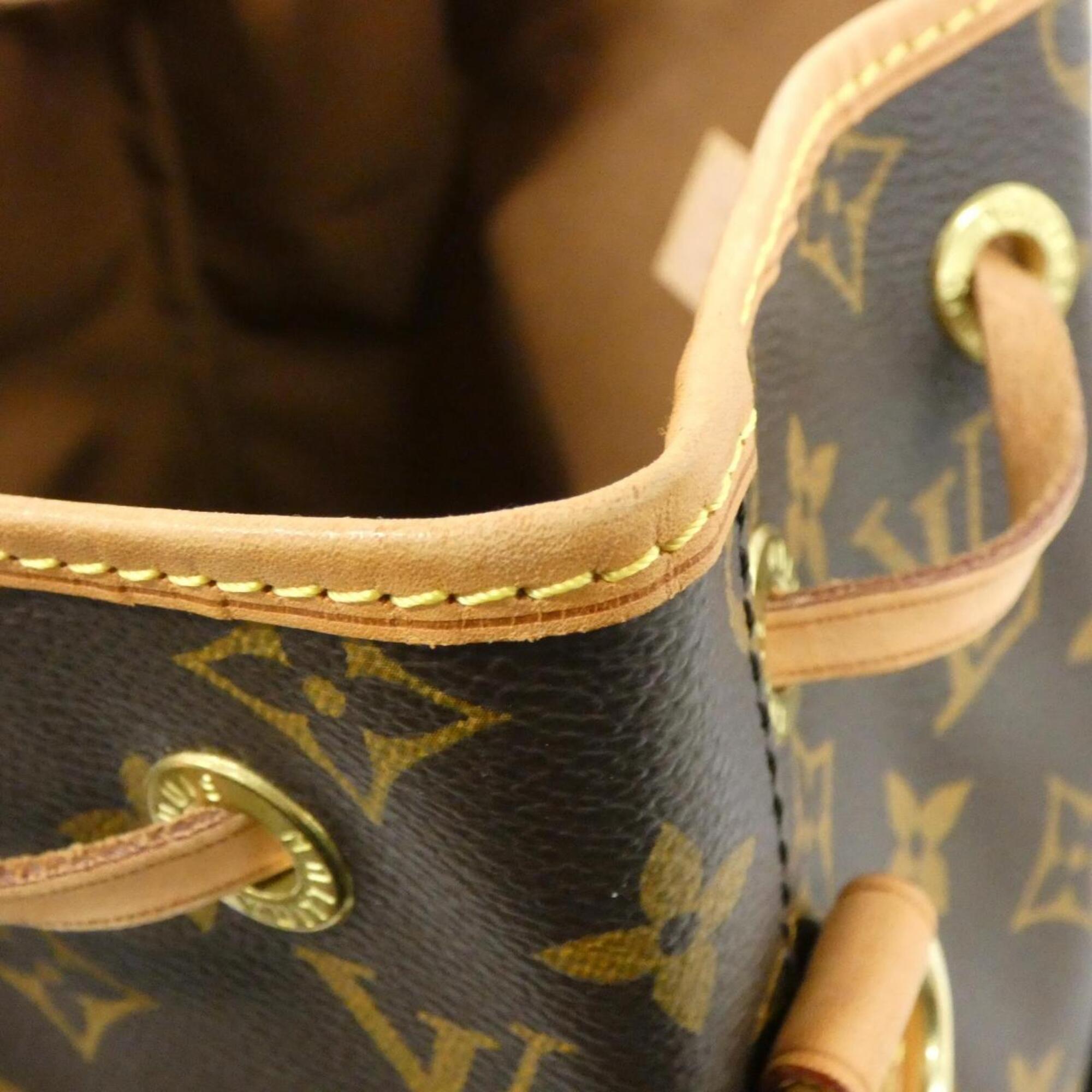 Louis Vuitton Marron Coated Canvas Backpack (Pre-Owned)
