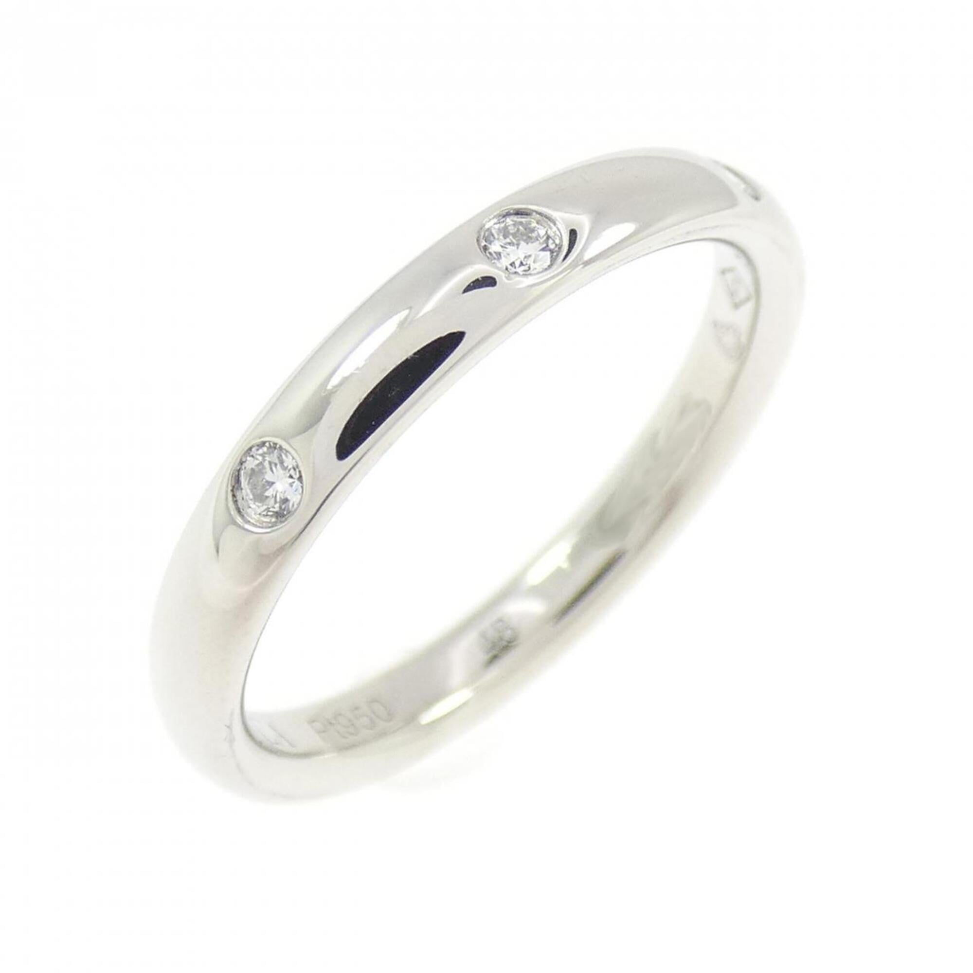 Van Cleef & Arpels Platinum 950 Band Ring (Pre-Owned)