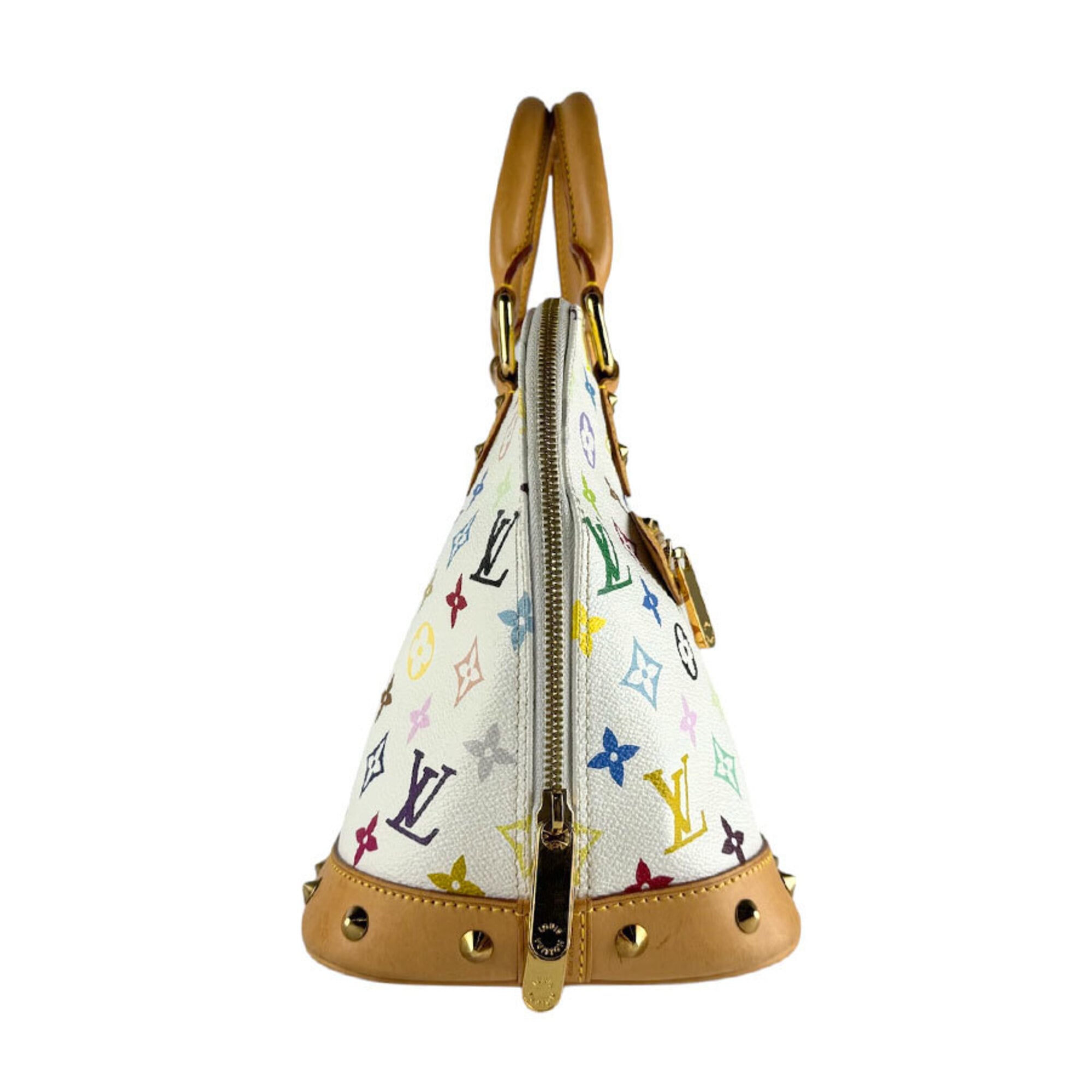 Louis Vuitton Blanc Multi-Color Monogram Multicolore Handbag (Pre-Owned)