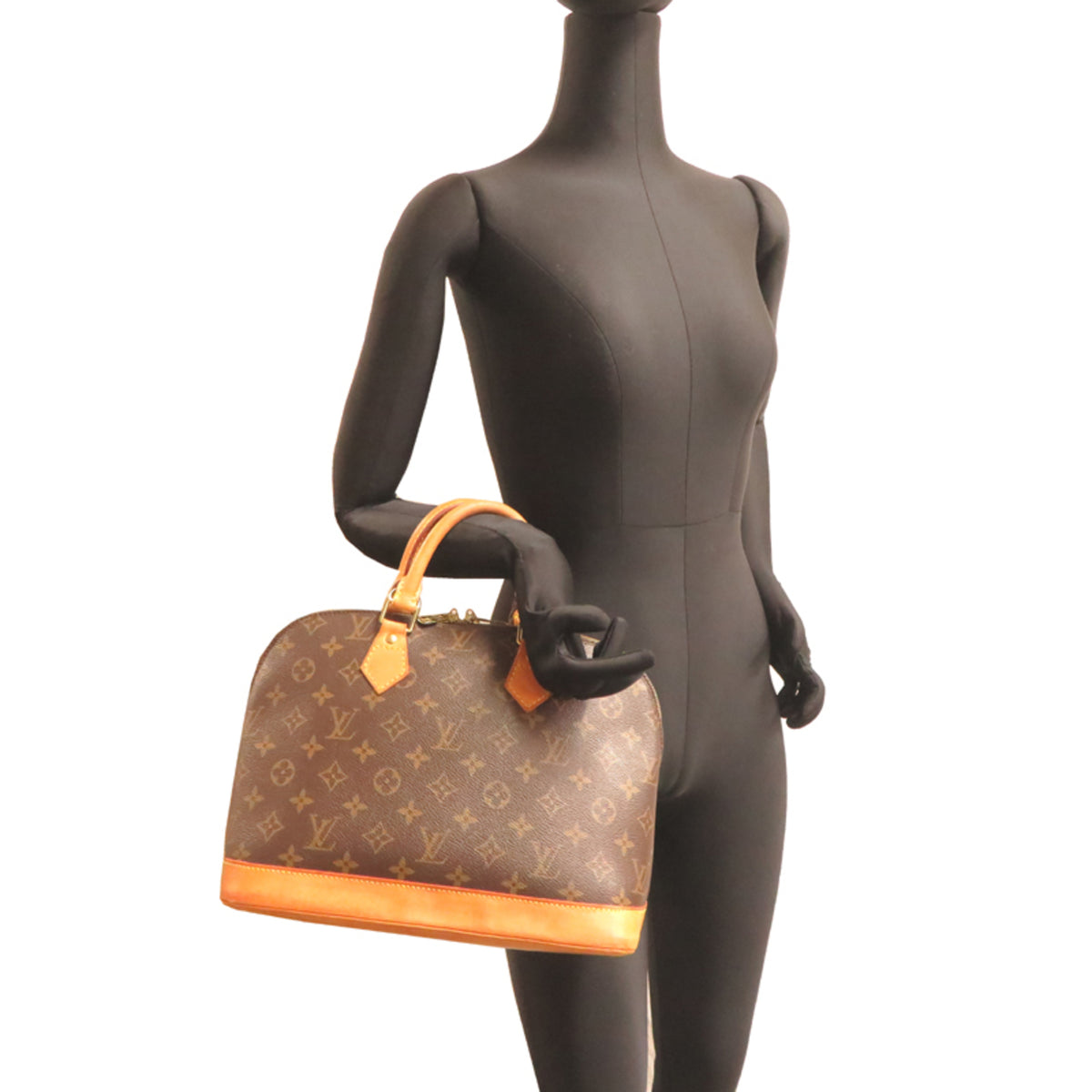 Louis Vuitton Brown Monogram Handbag (Pre-Owned)