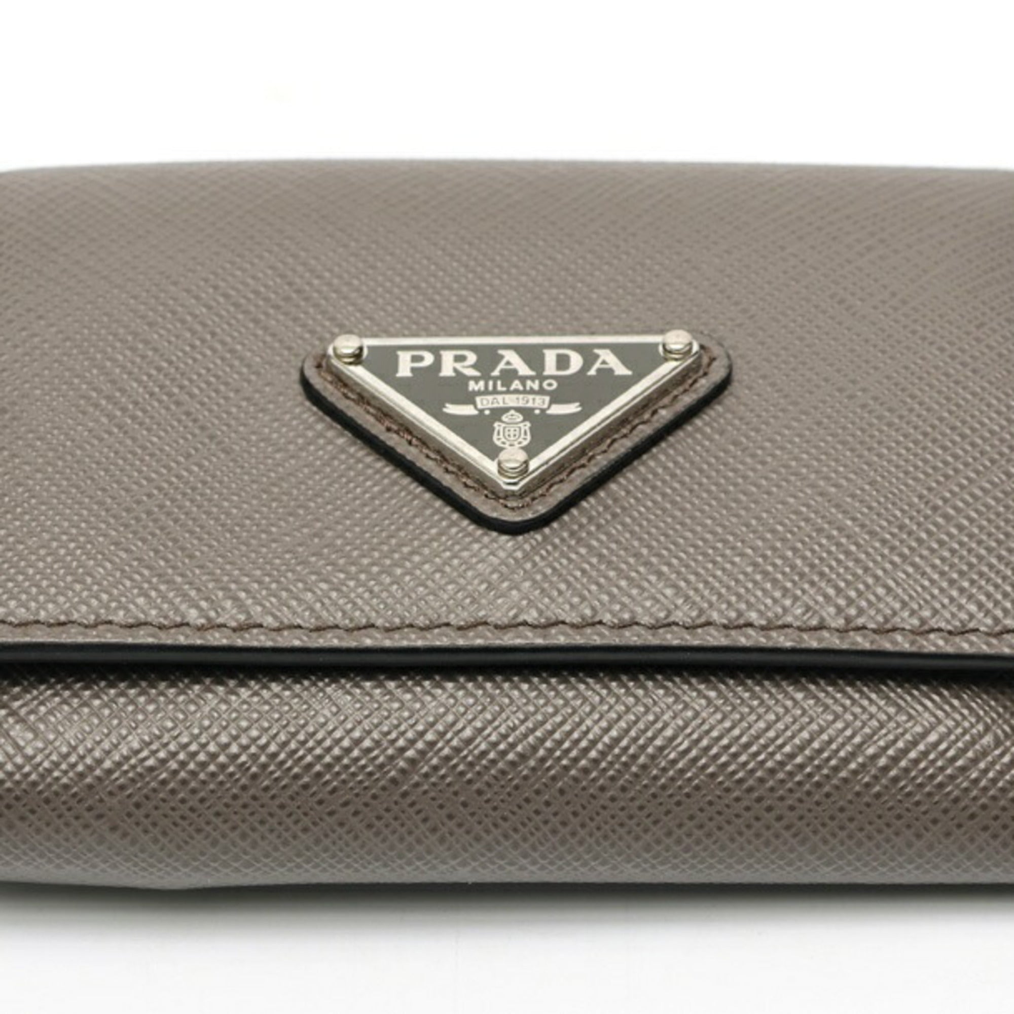 Prada Leather Wallet (Tri-Fold) (Pre-Owned)