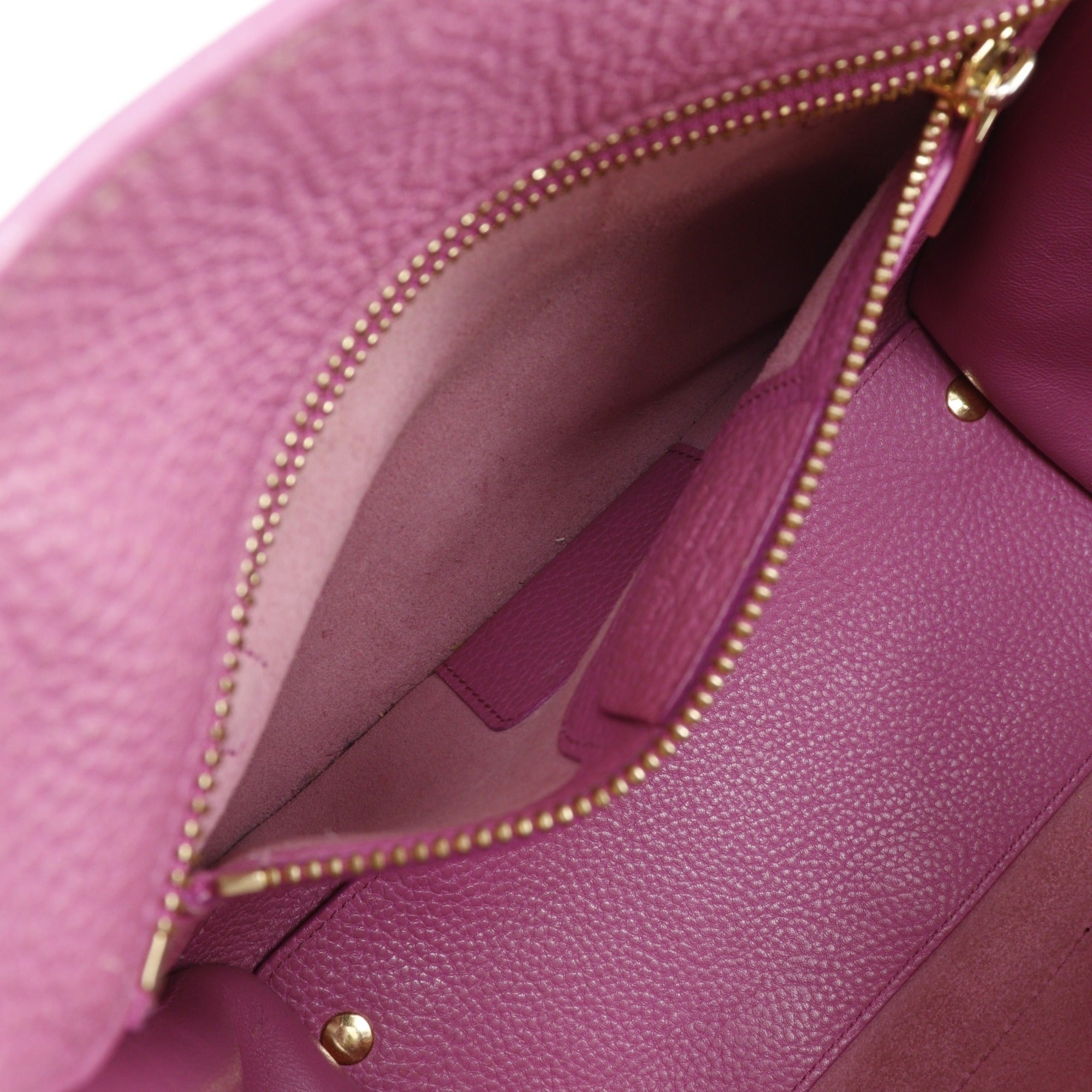 Salvatore Ferragamo Pink Leather Handbag (Pre-Owned)