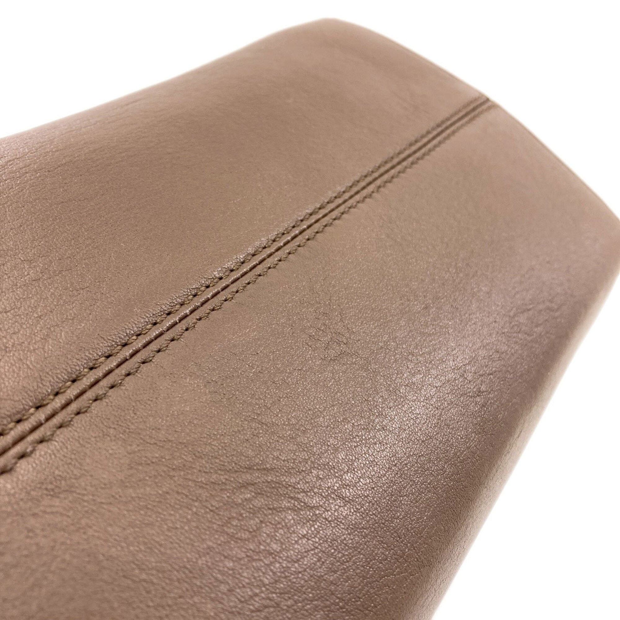 Fendi Brown Leather Handbag (Pre-Owned)
