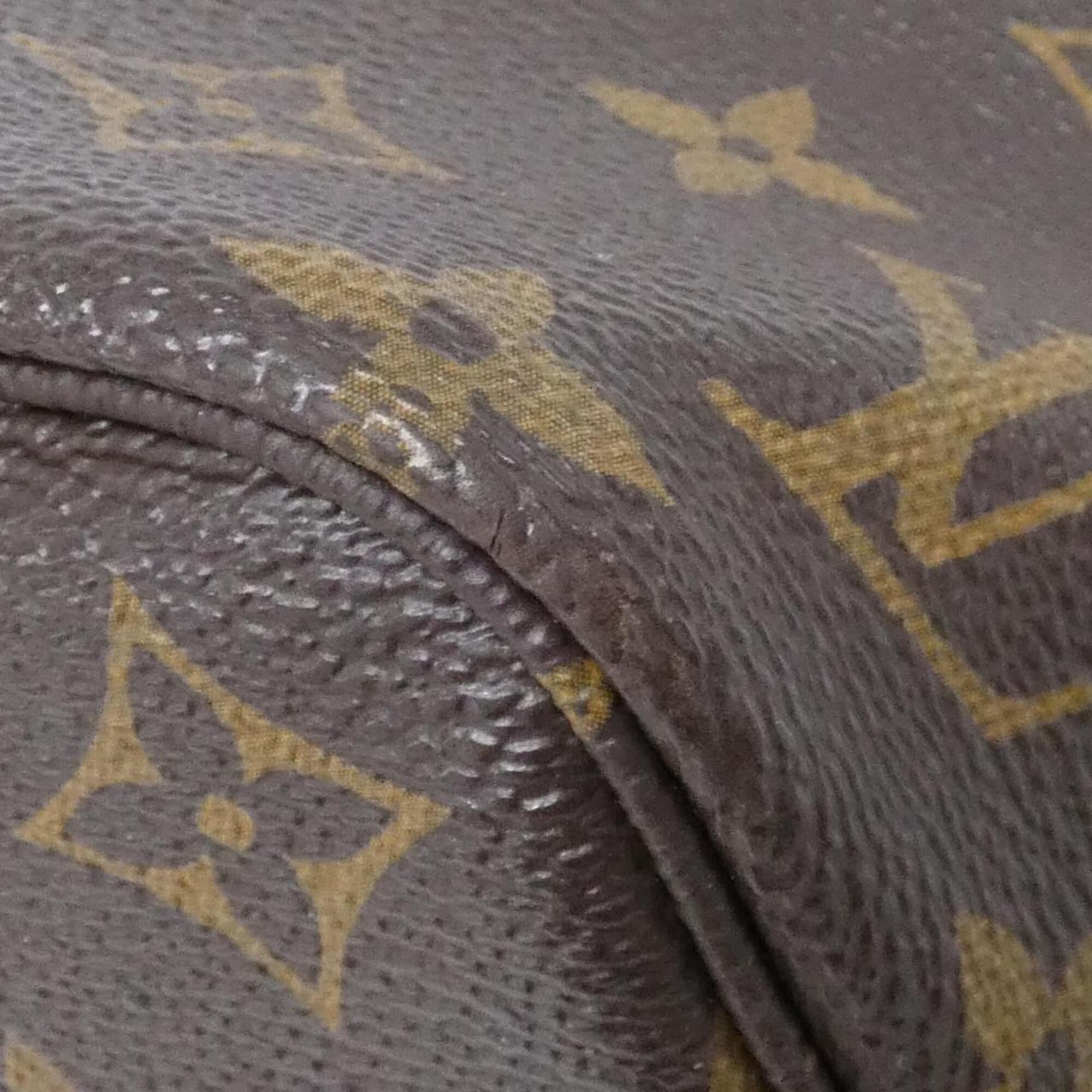 Louis Vuitton Monogram Marron Pivoine Coated Canvas Handbag (Pre-Owned)
