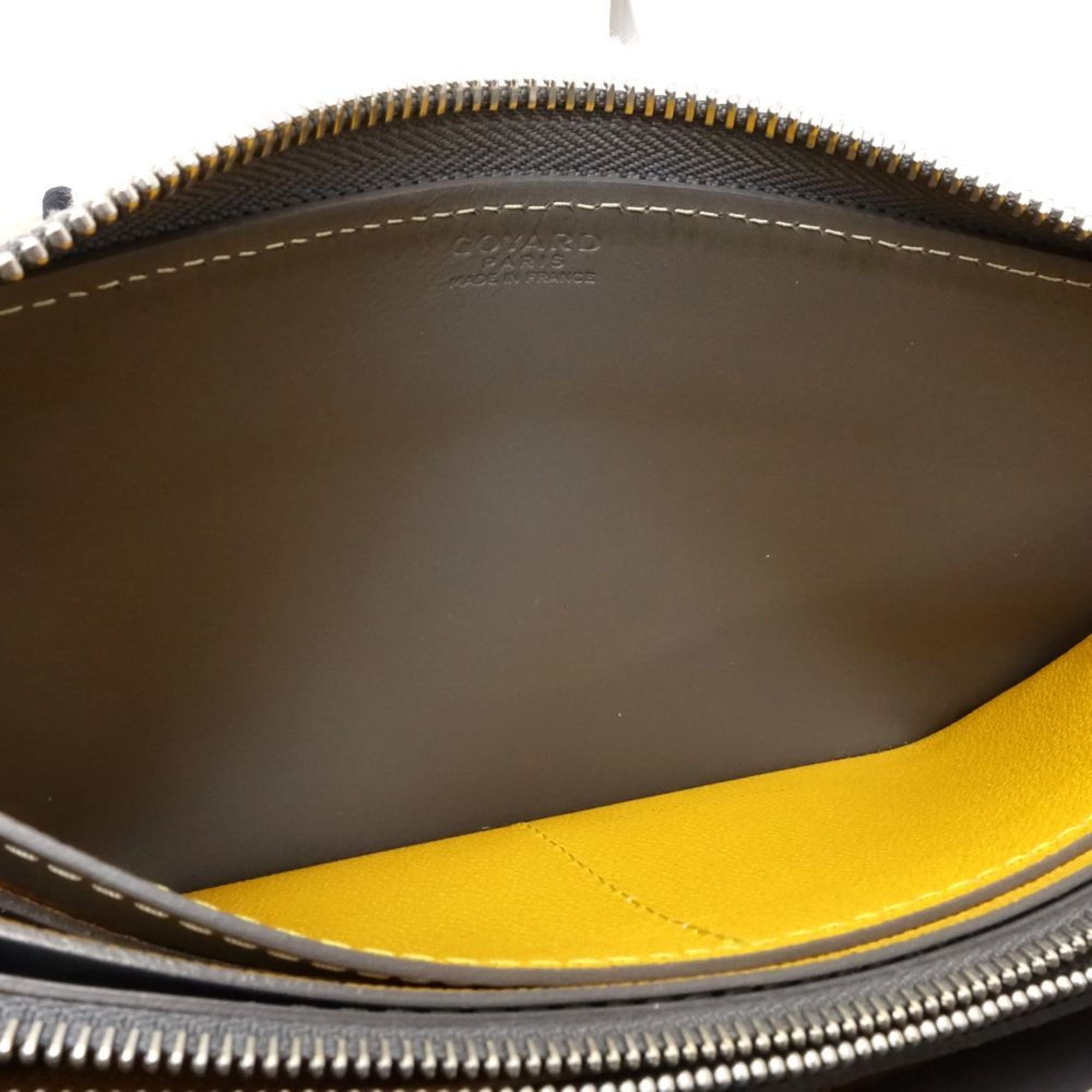 Goyard Gray Leather Pvc Coin Purse/Coin Case (Pre-Owned)