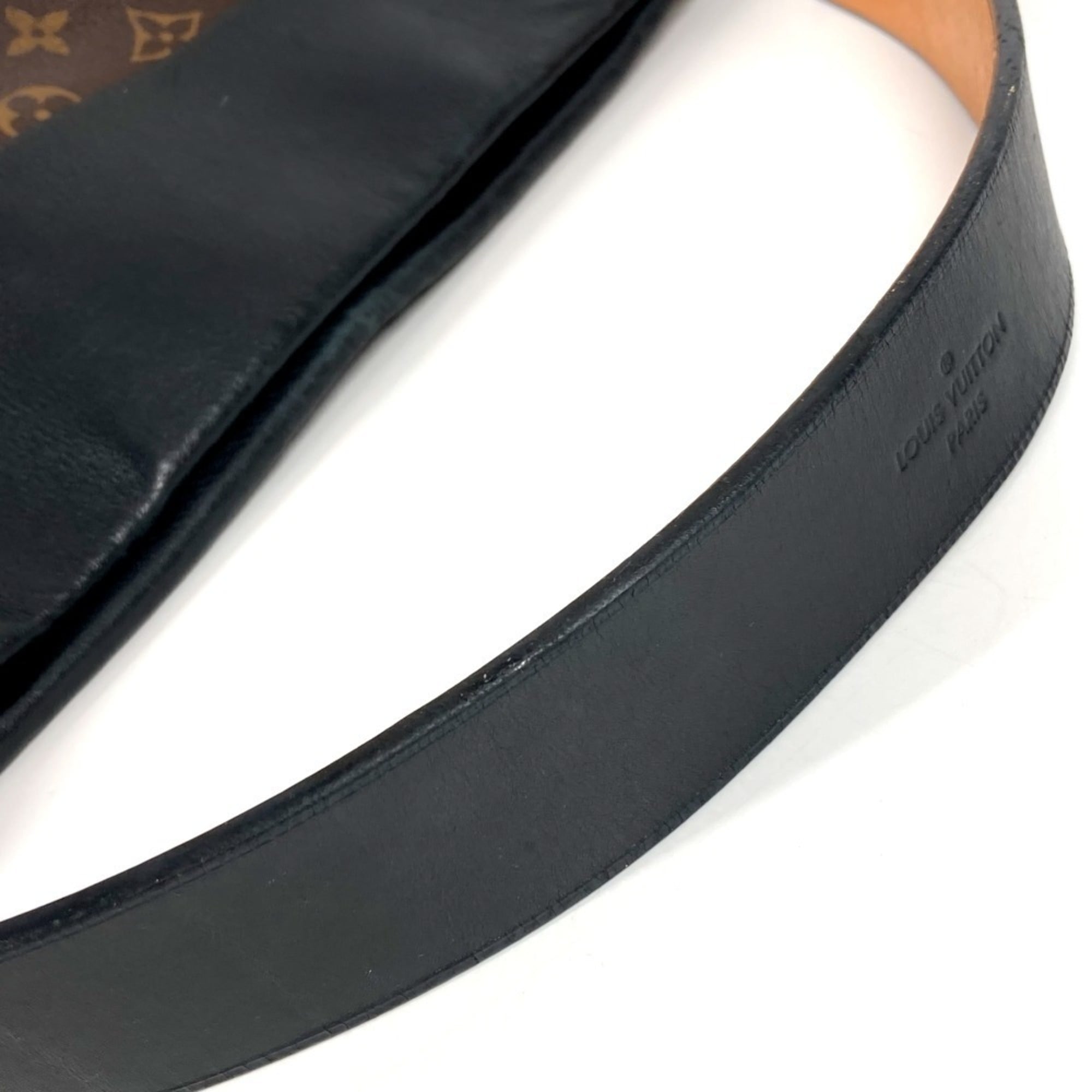 Louis Vuitton Black Brown Monogram Noir Monogram Shoulder Bag Tote Bag (Pre-Owned)