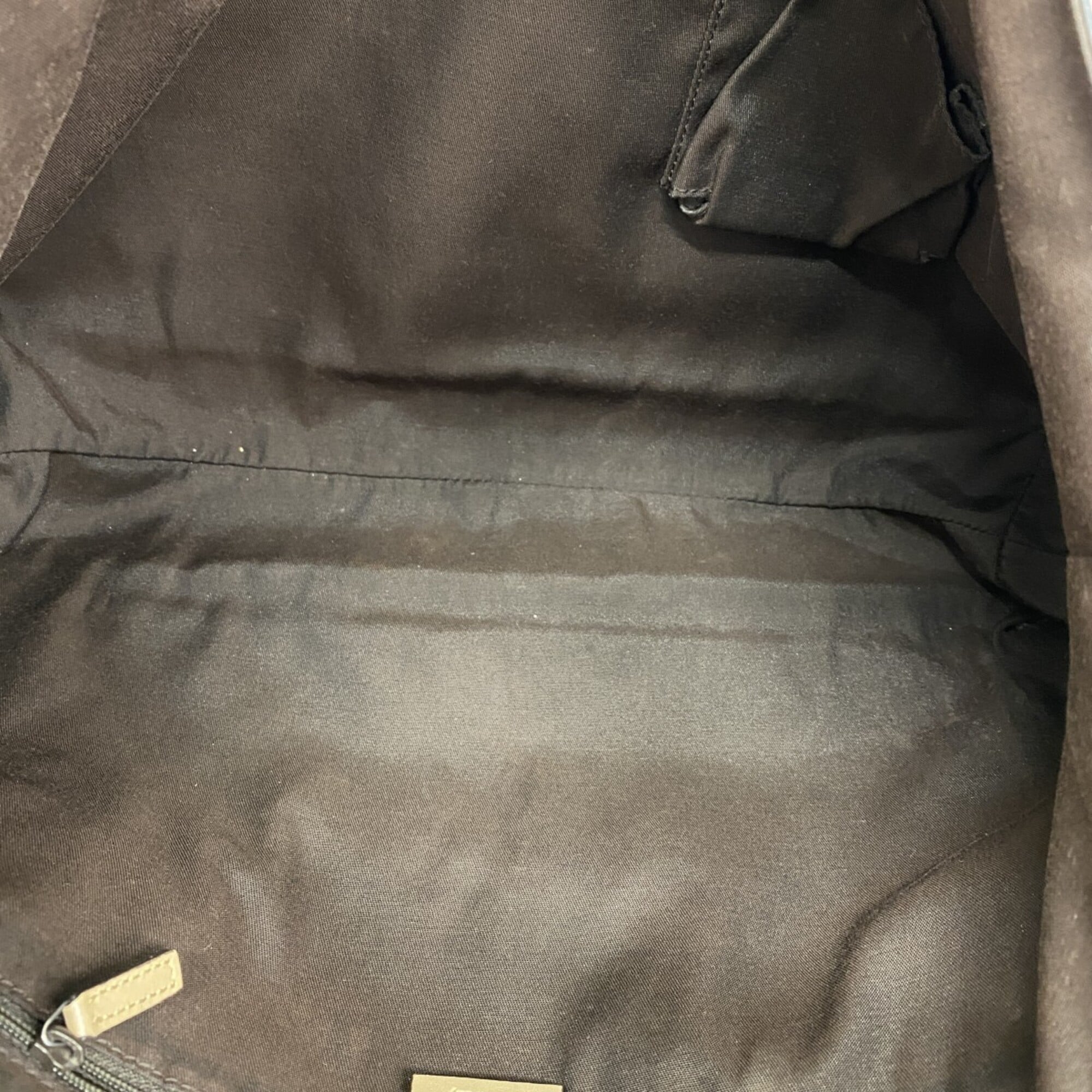 Gucci Beige Leather Tote Bag (Pre-Owned)