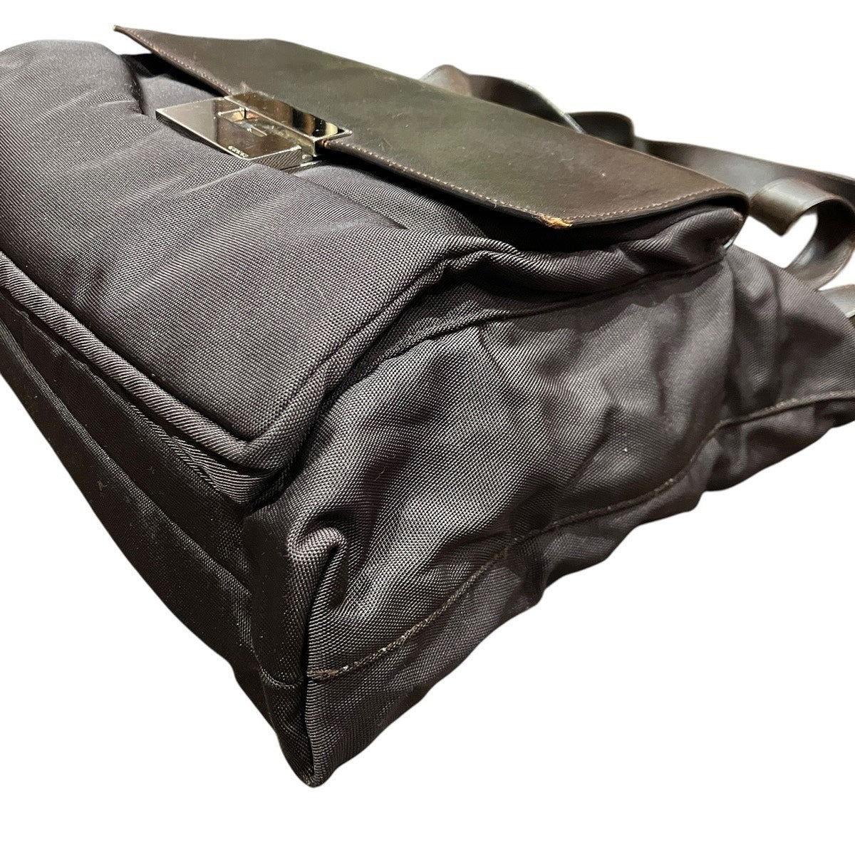 Gucci Brown Pvc Leather Shoulder Bag (Pre-Owned)