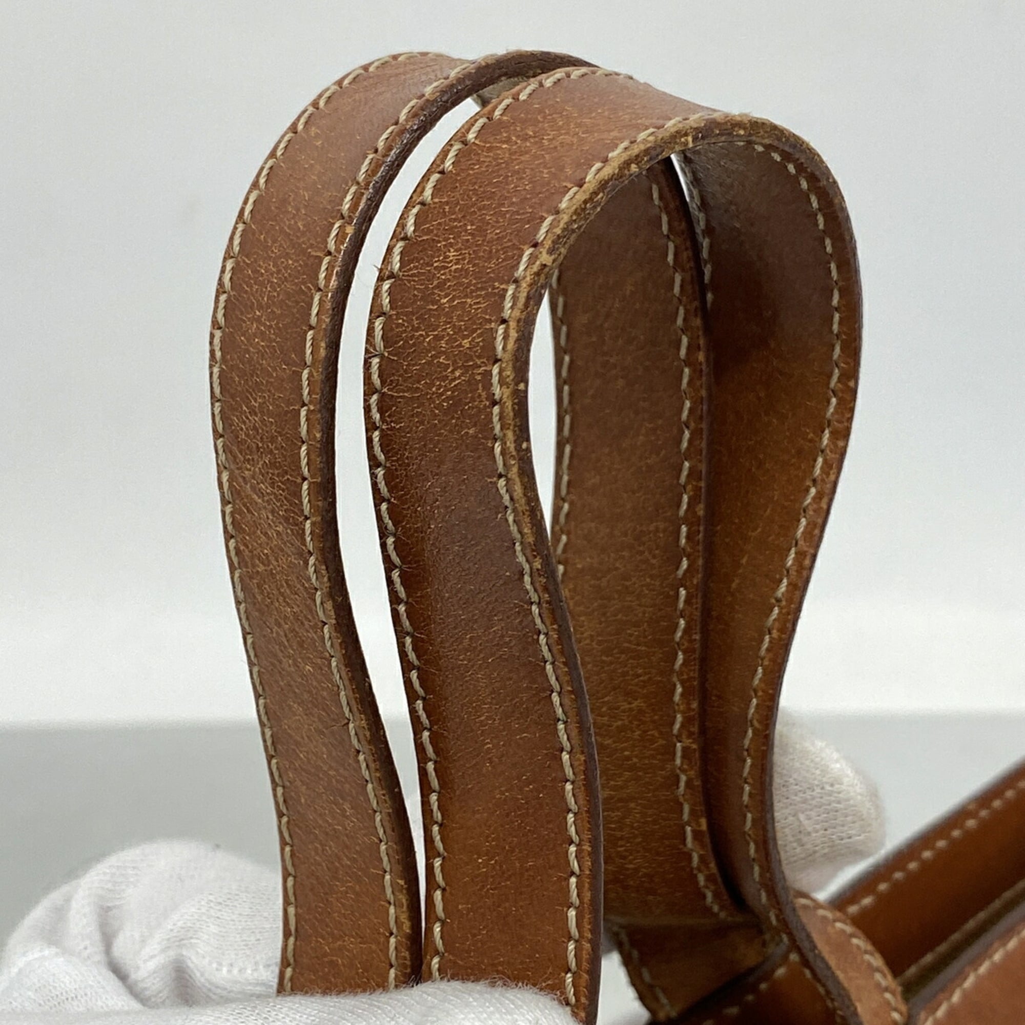 Celine Brown Pvc Handbag (Pre-Owned)