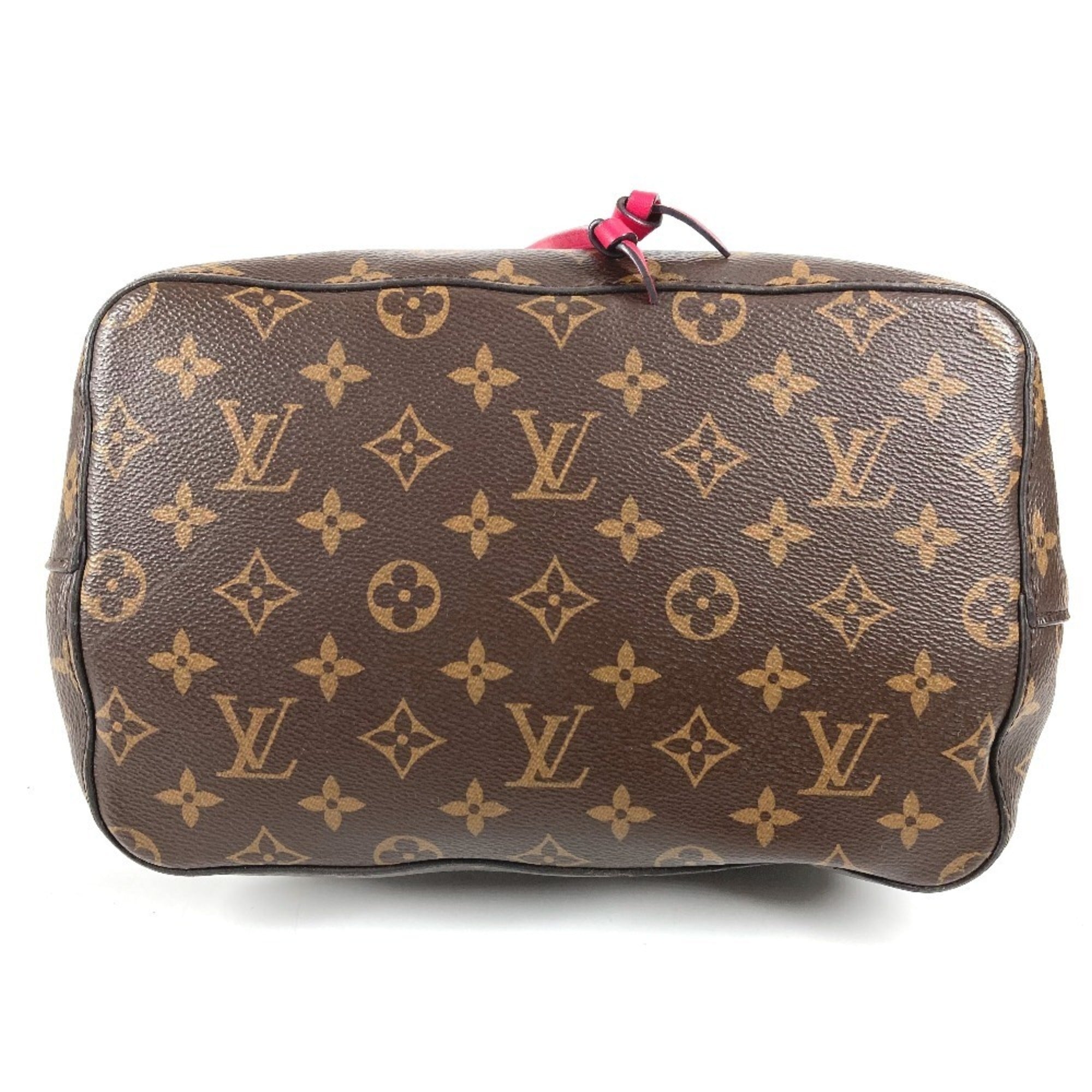 Louis Vuitton Brown Pink Monogram Shoulder Bag (Pre-Owned)