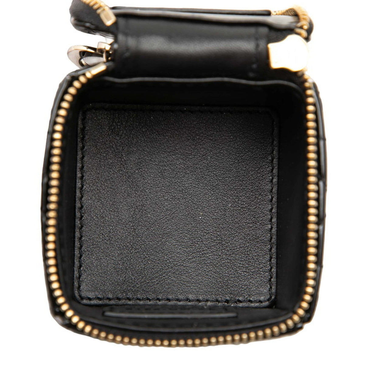 Christian Dior Black Patent Leather Handbag Pouch (Pre-Owned)
