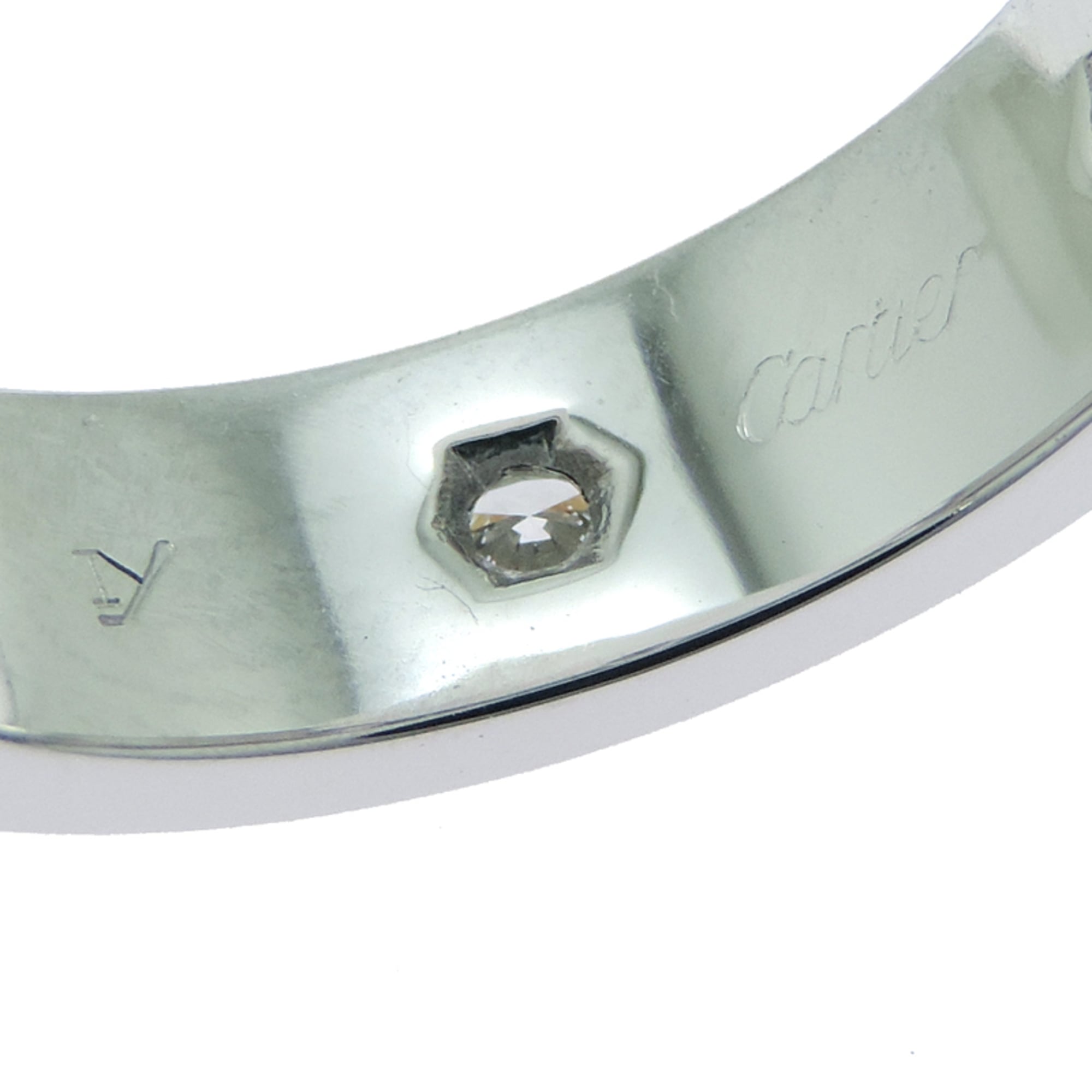 Cartier White Gold (18K) Band Ring (Pre-Owned)
