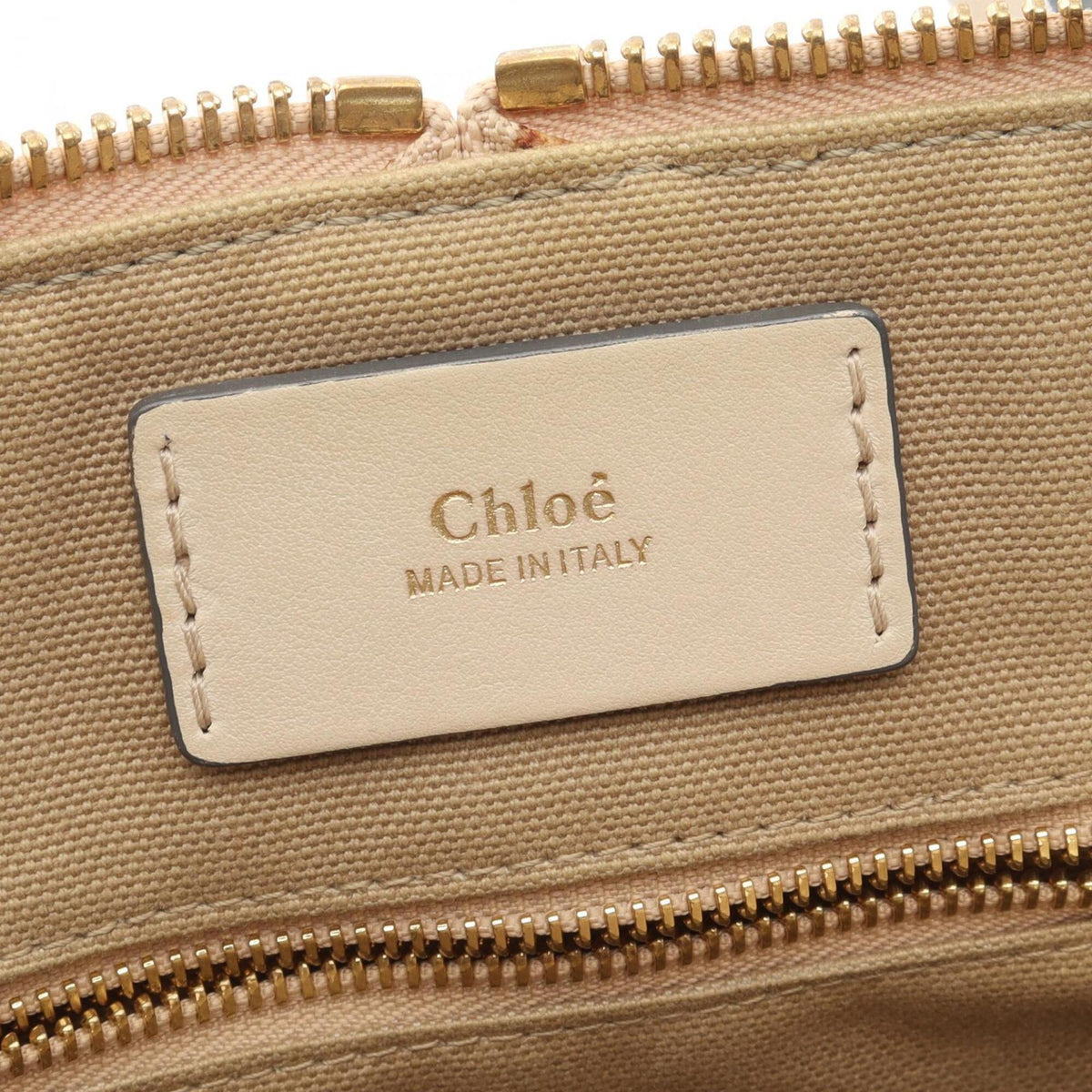 Chloé Beige Ivory Leather Handbag (Pre-Owned)