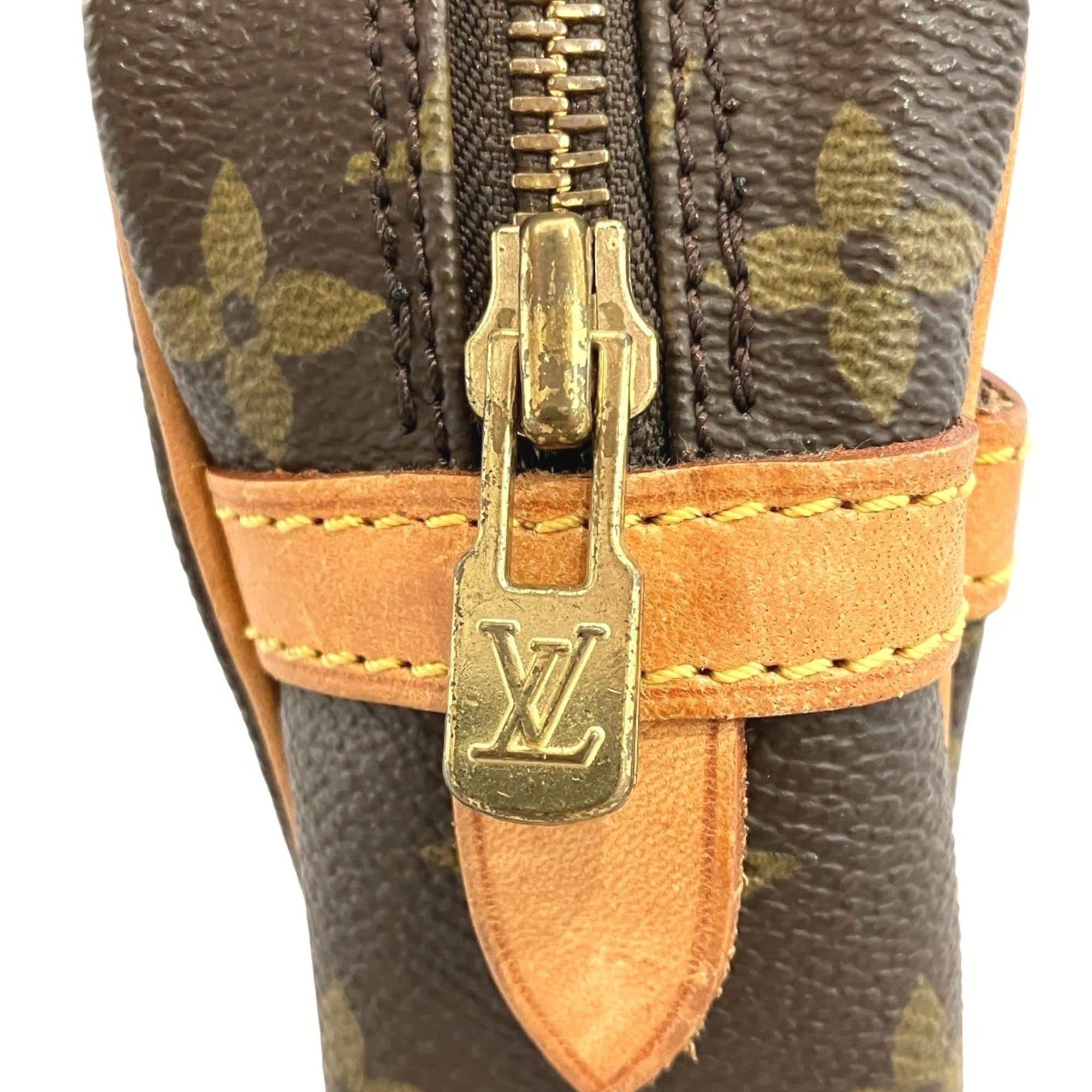 Louis Vuitton Monogram Brown Monogram Clutch Bag (Pre-Owned)