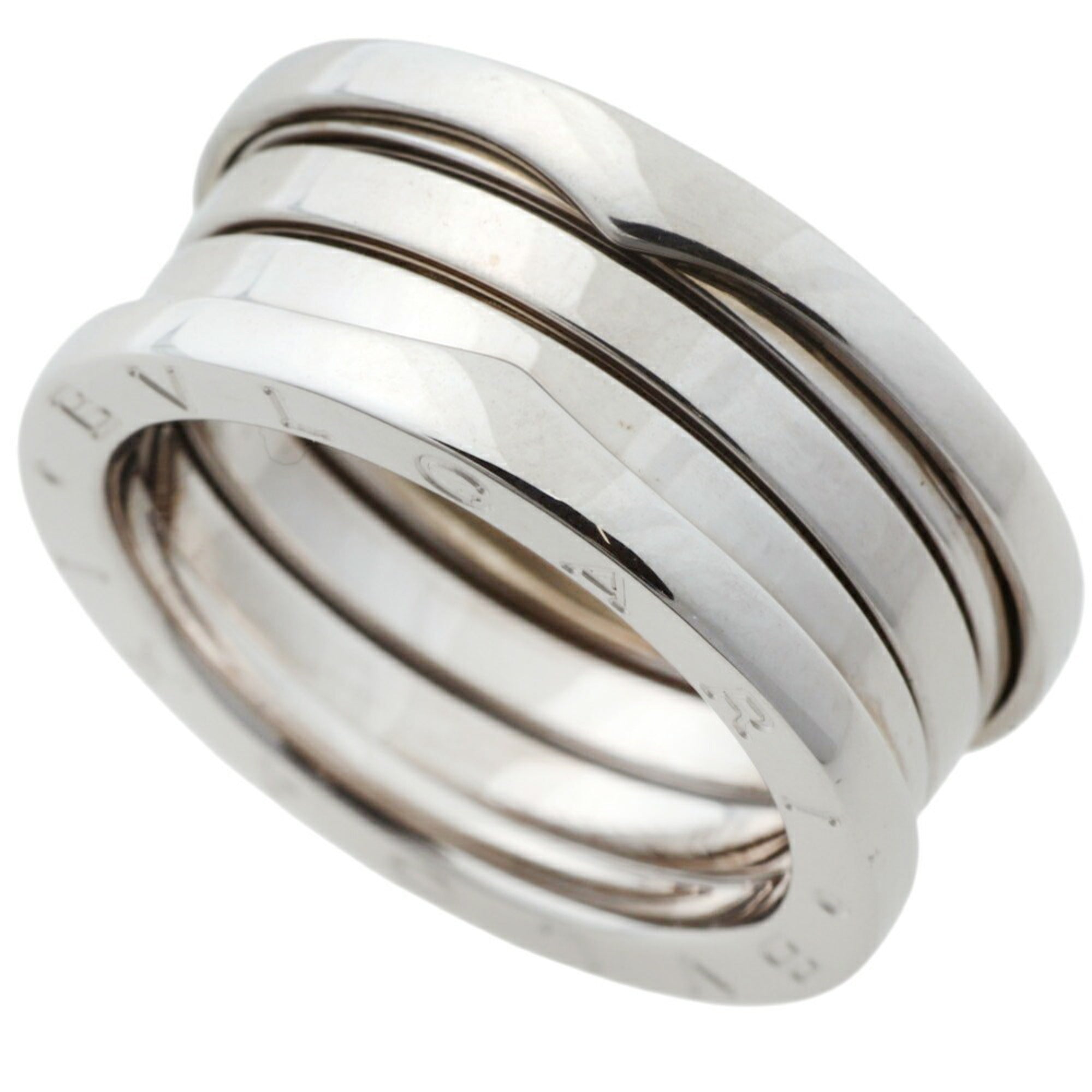 Bvlgari White Gold White Gold (18K) Band Ring (Pre-Owned)
