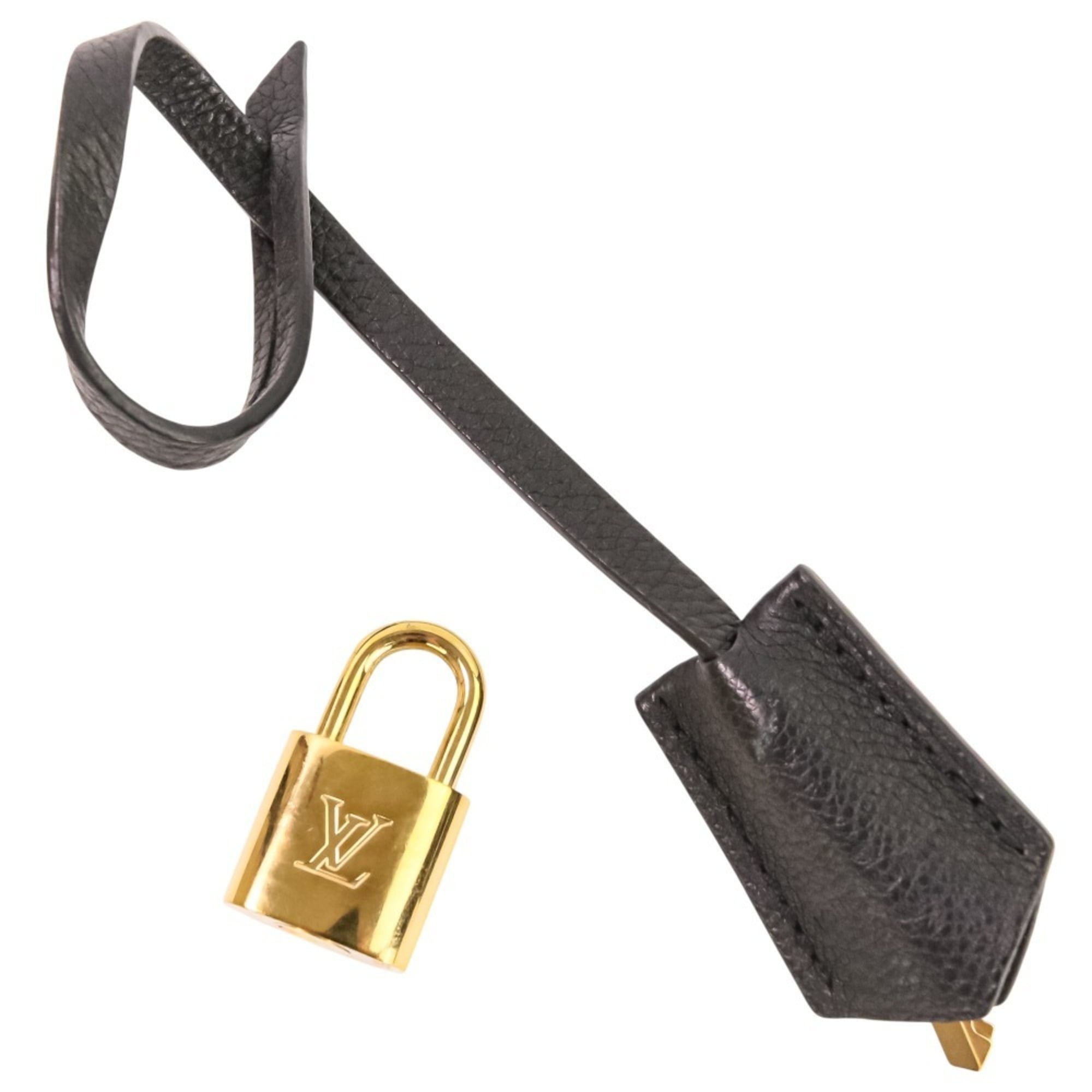 Louis Vuitton Black Monogram Empreinte Handbag (Pre-Owned)