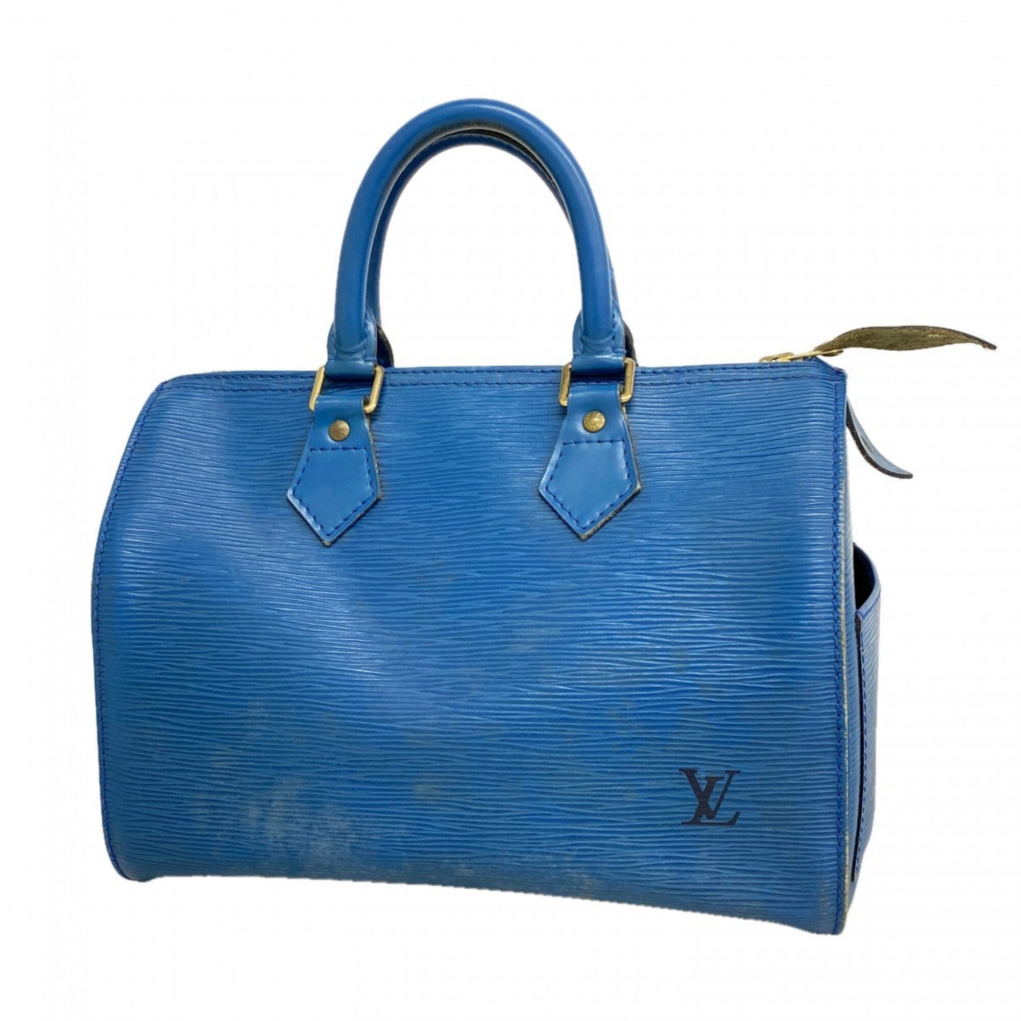 Louis Vuitton Toledo Blue Handbag (Pre-Owned)