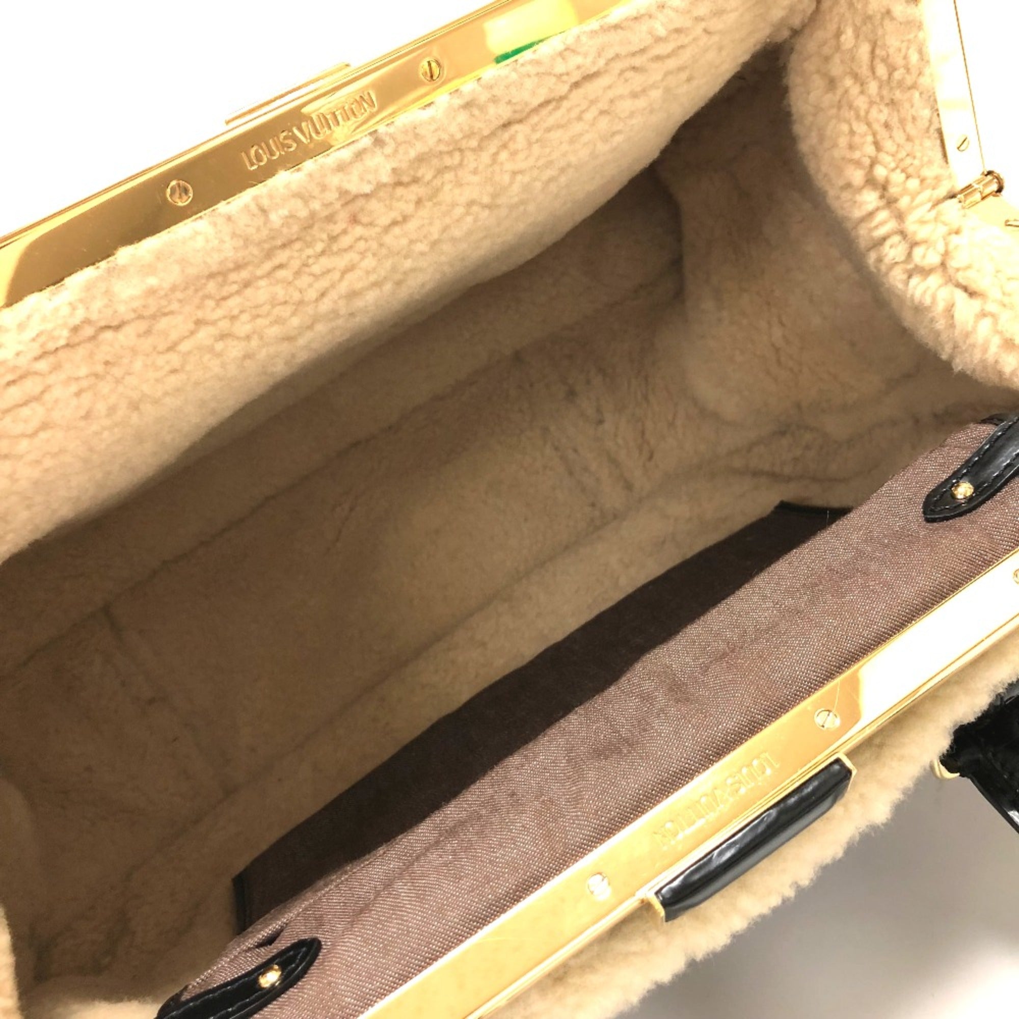 Louis Vuitton Brown Leather Handbag (Pre-Owned)