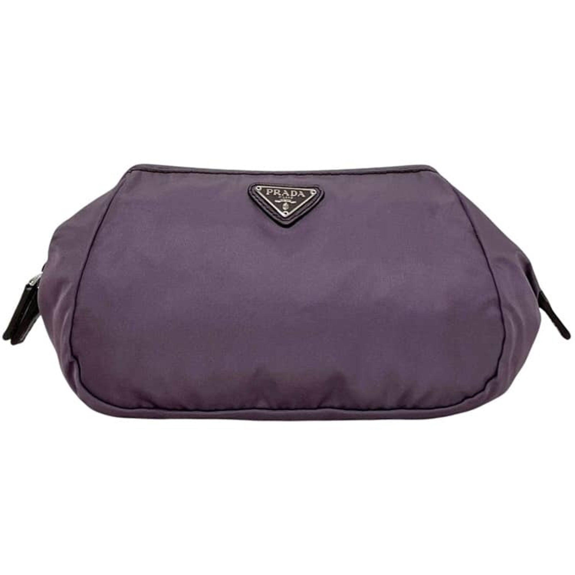 Prada Purple Nylon Pouch (Pre-Owned)