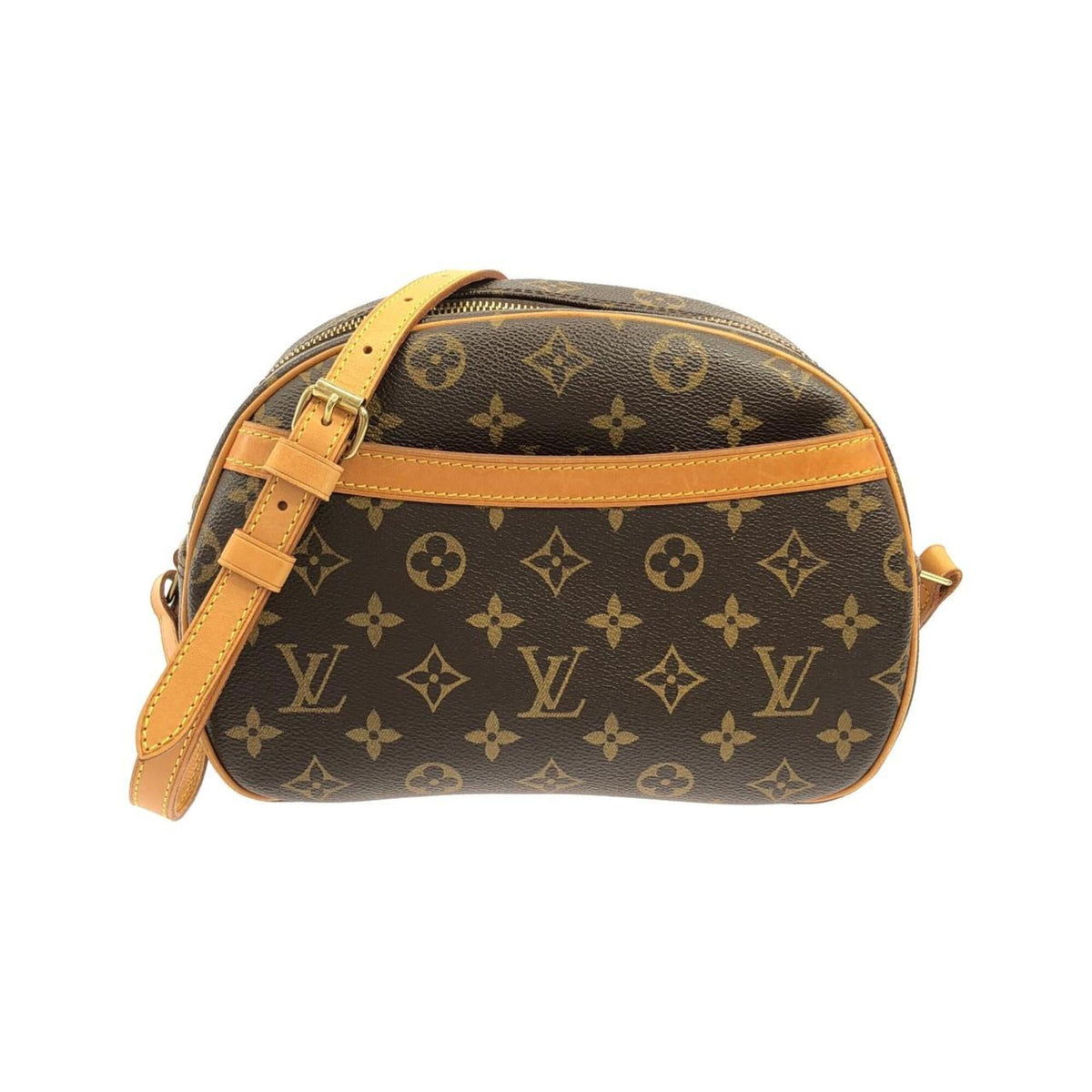 Louis Vuitton Marron Coated Canvas Shoulder Bag (Pre-Owned)