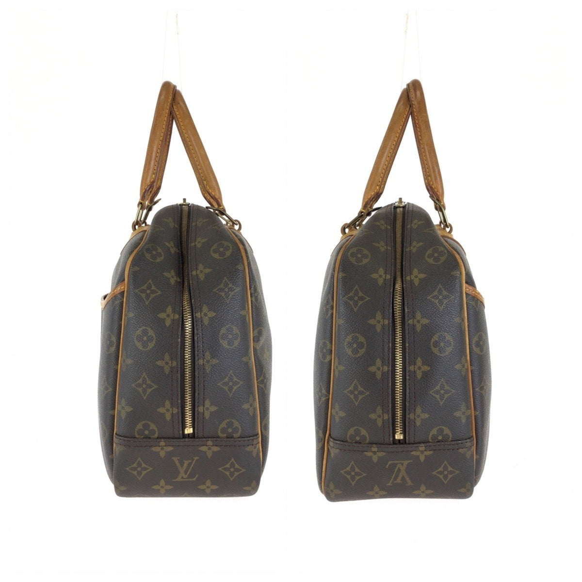 Louis Vuitton Monogram Brown Pvc Leather Handbag (Pre-Owned)