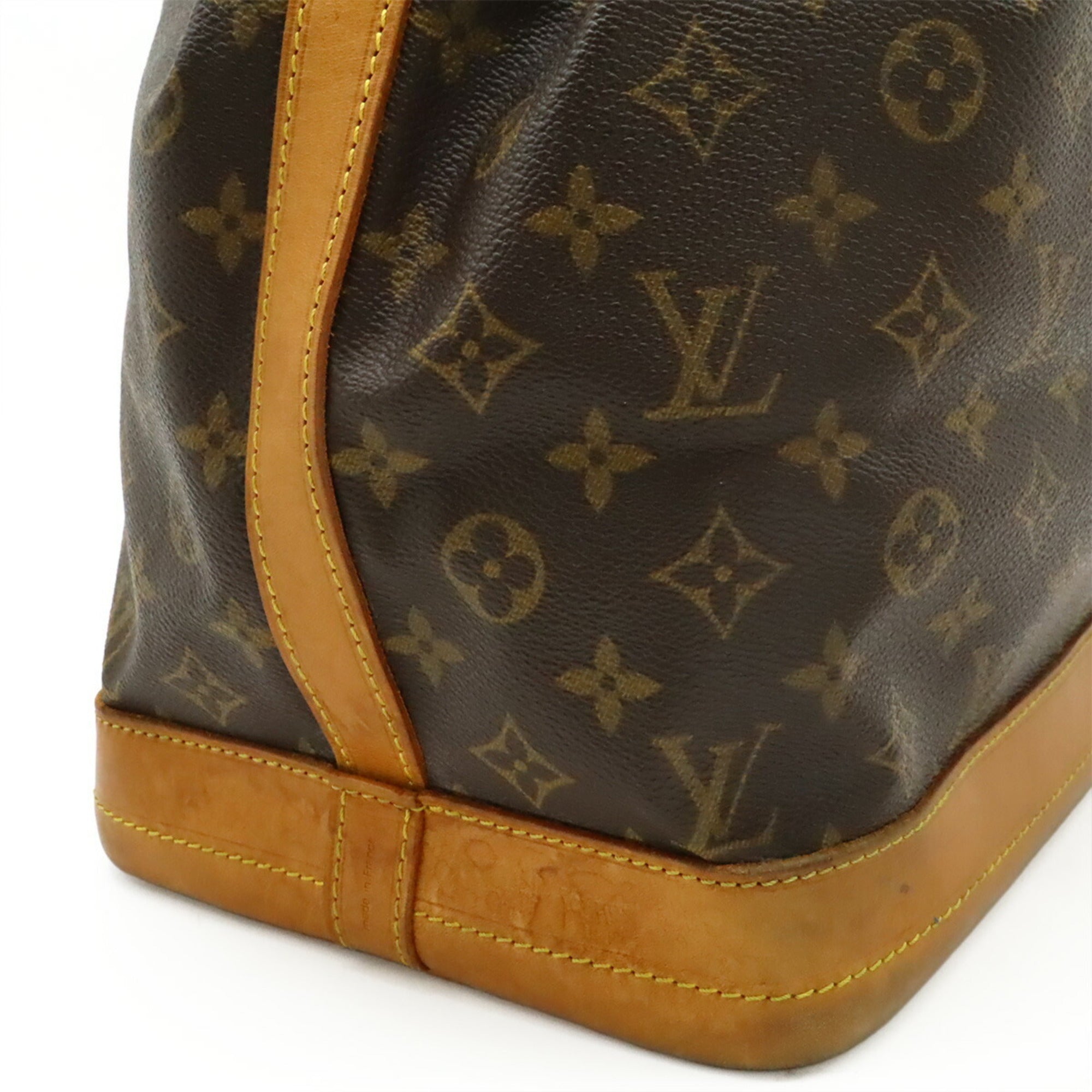 Louis Vuitton Brown Monogram Canvas Pvc Coated Canvas Shoulder Bag (Pre-Owned)