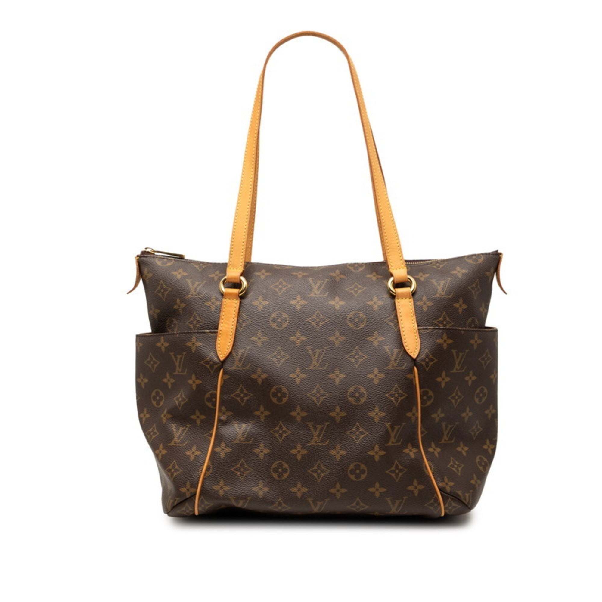 Louis Vuitton Brown Pvc Leather Shoulder Bag Tote Bag (Pre-Owned)