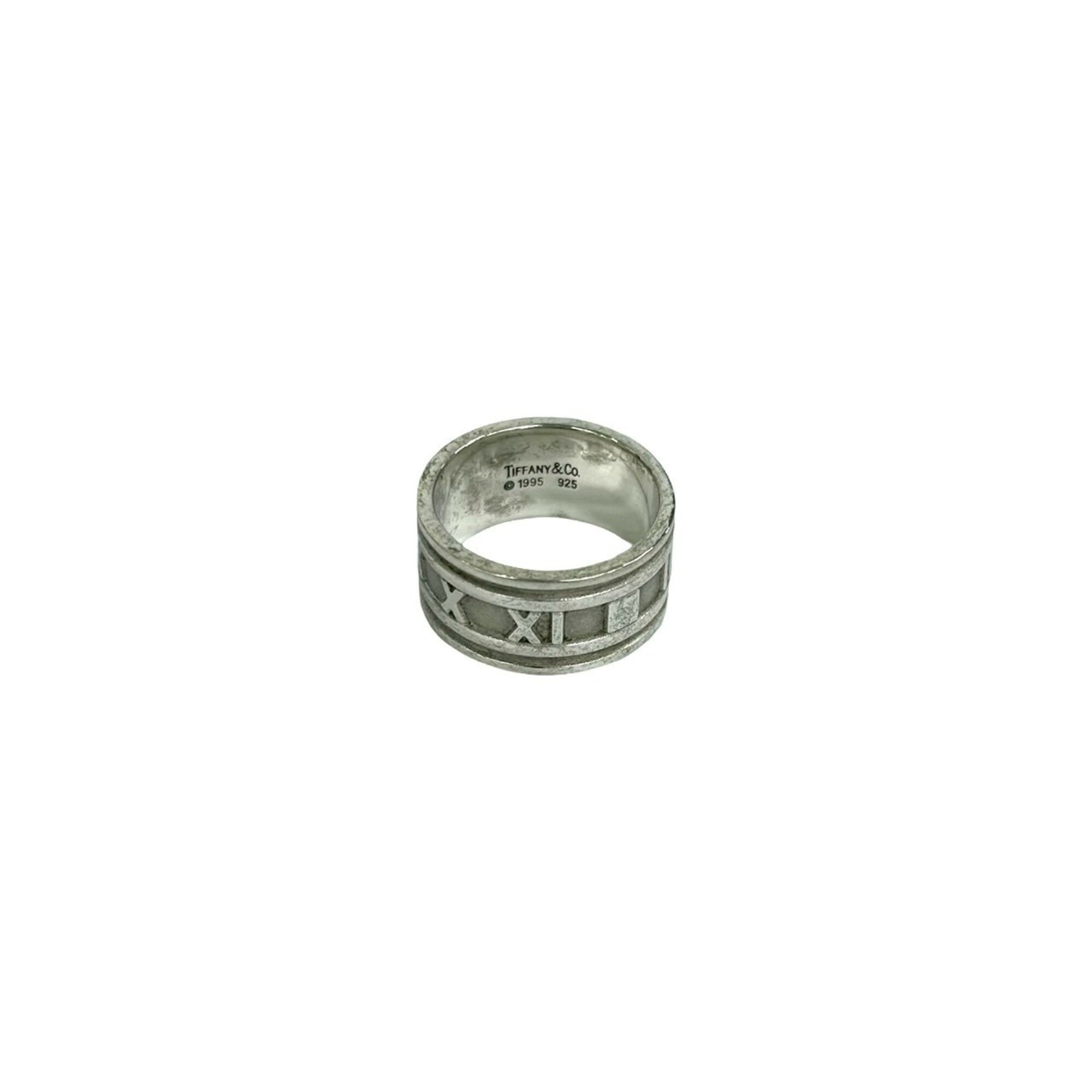 Tiffany Silver Silver 925 Band Ring (Pre-Owned)