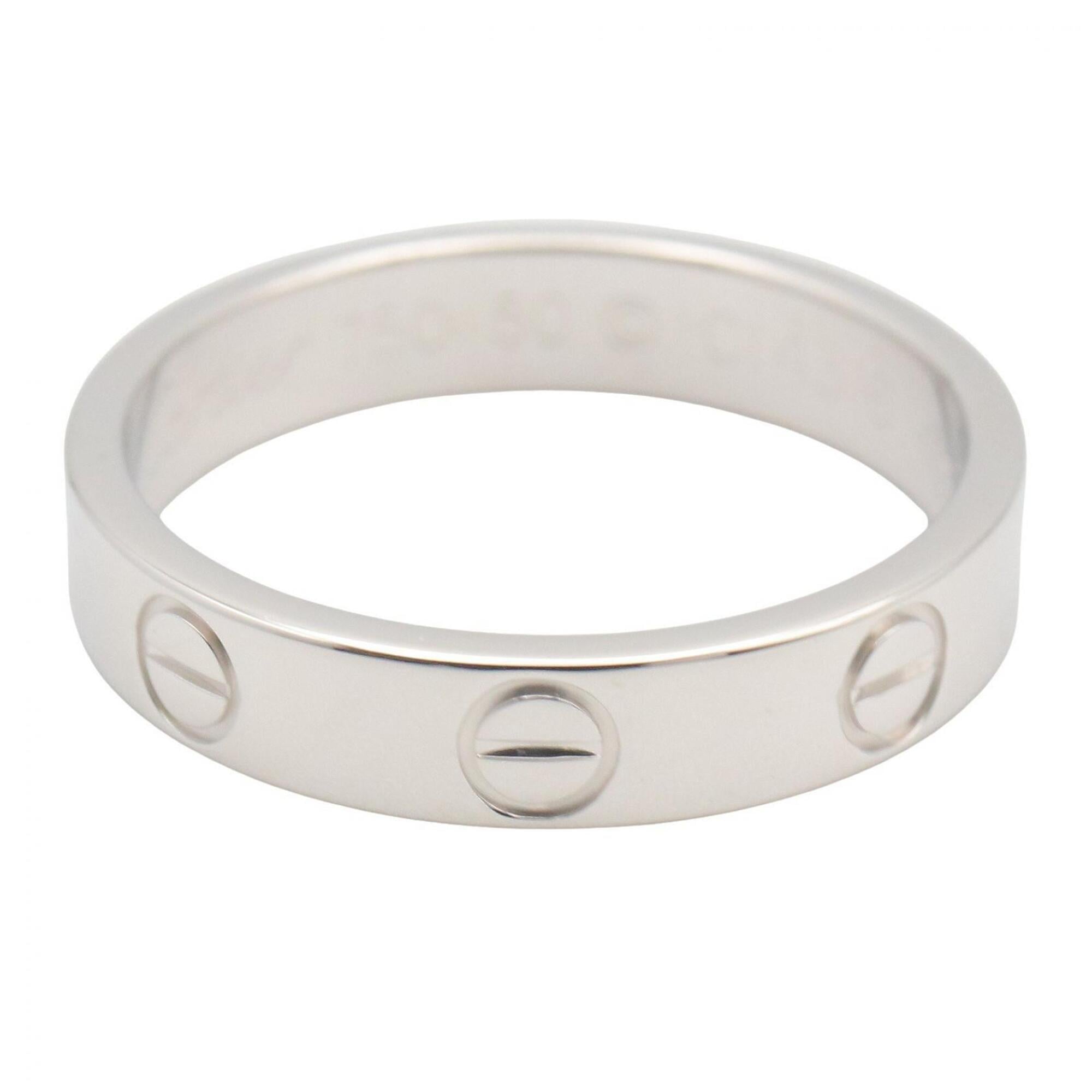 Cartier Silver White Gold (18K) Band Ring (Pre-Owned)