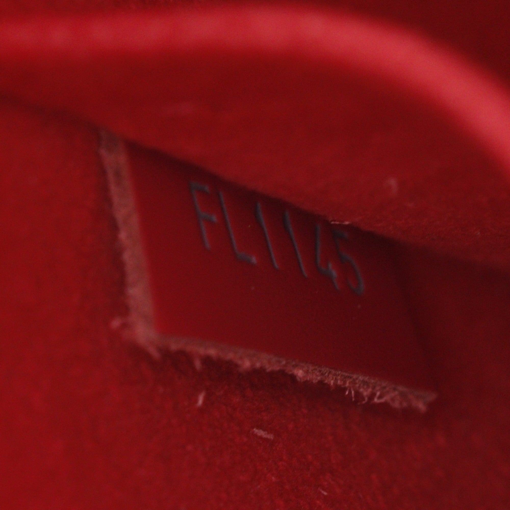 Louis Vuitton Red Color Epi Leather Handbag (Pre-Owned)