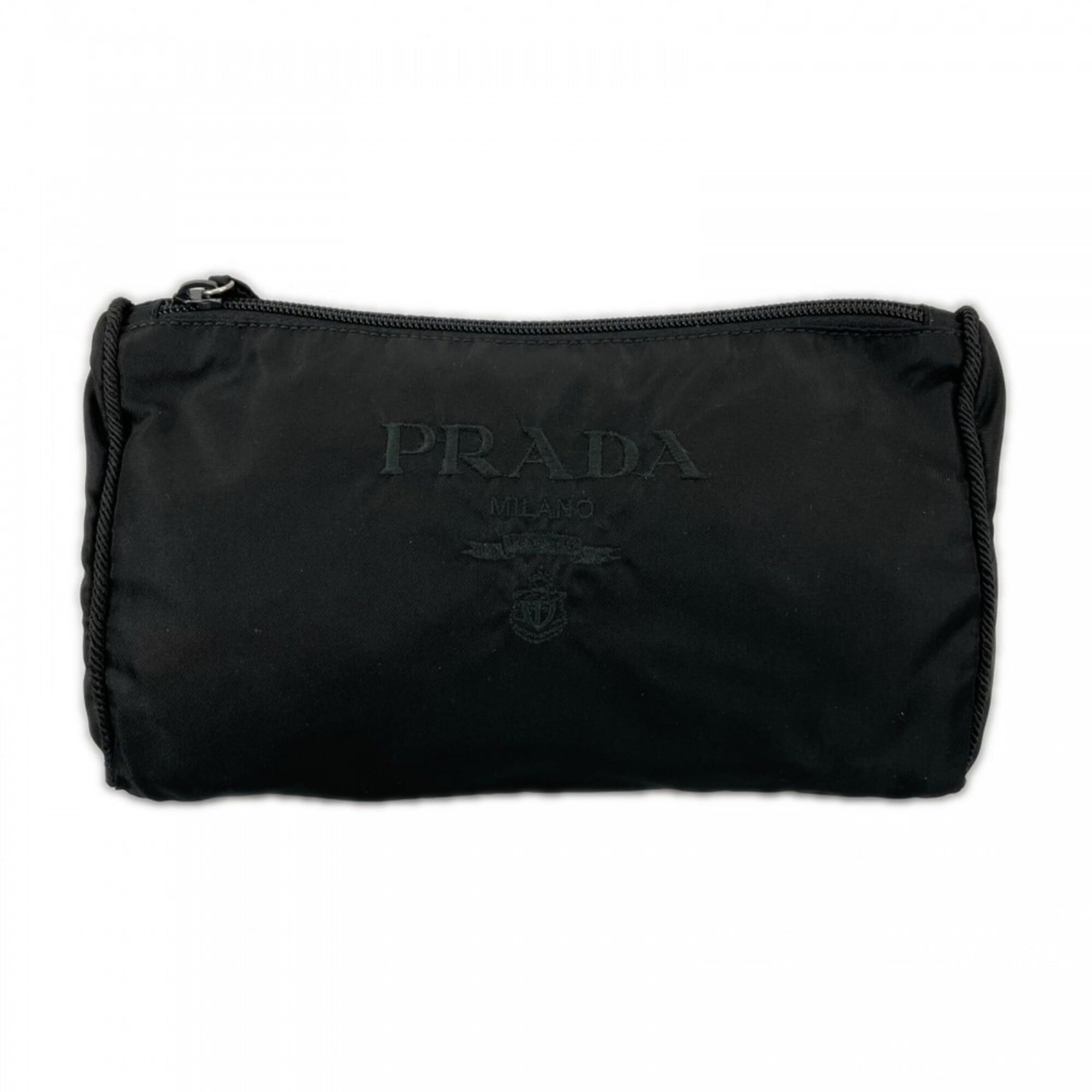 Prada Black Nylon Pouch (Pre-Owned)