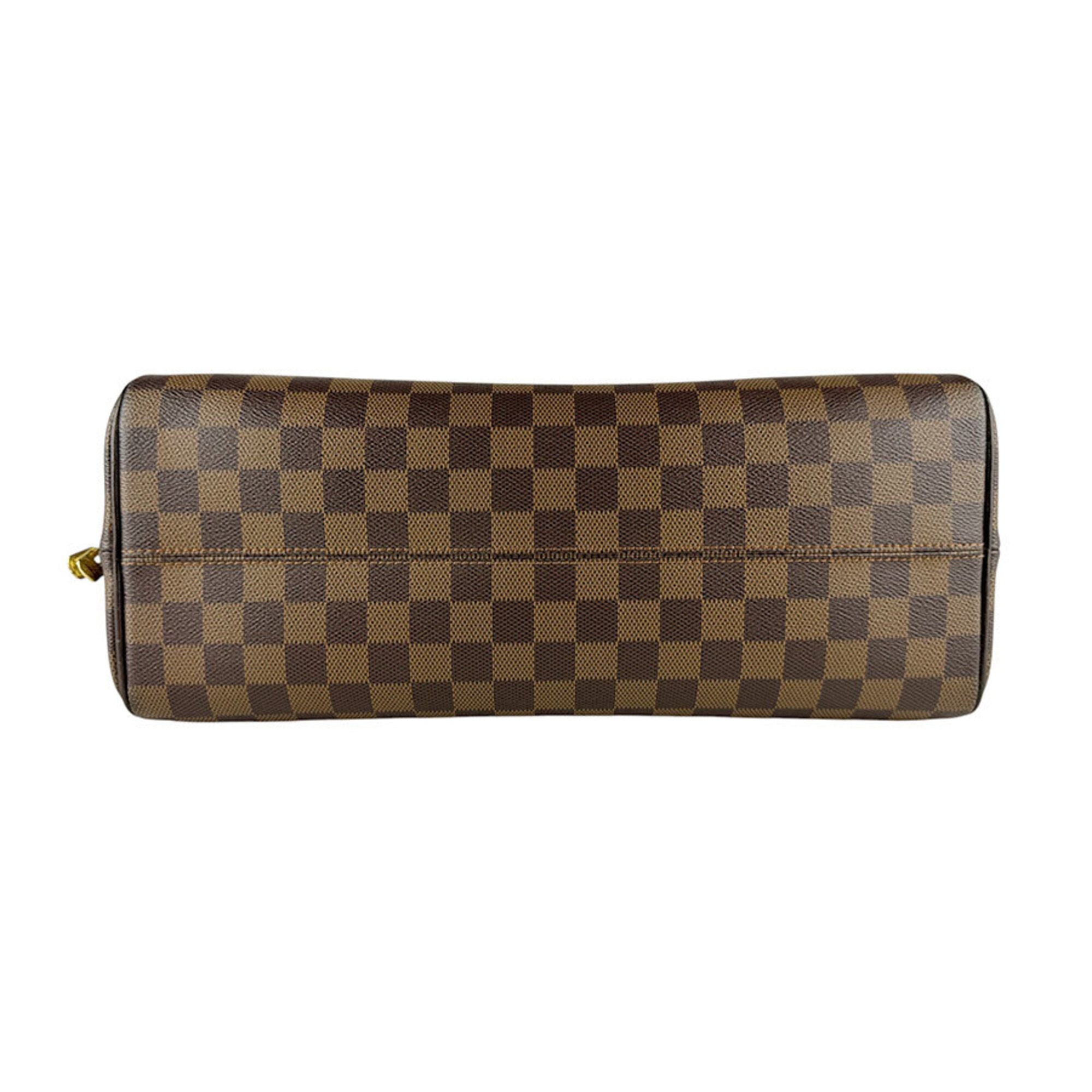 Louis Vuitton Damier Canvas Ebene Damier Canvas Handbag (Pre-Owned)