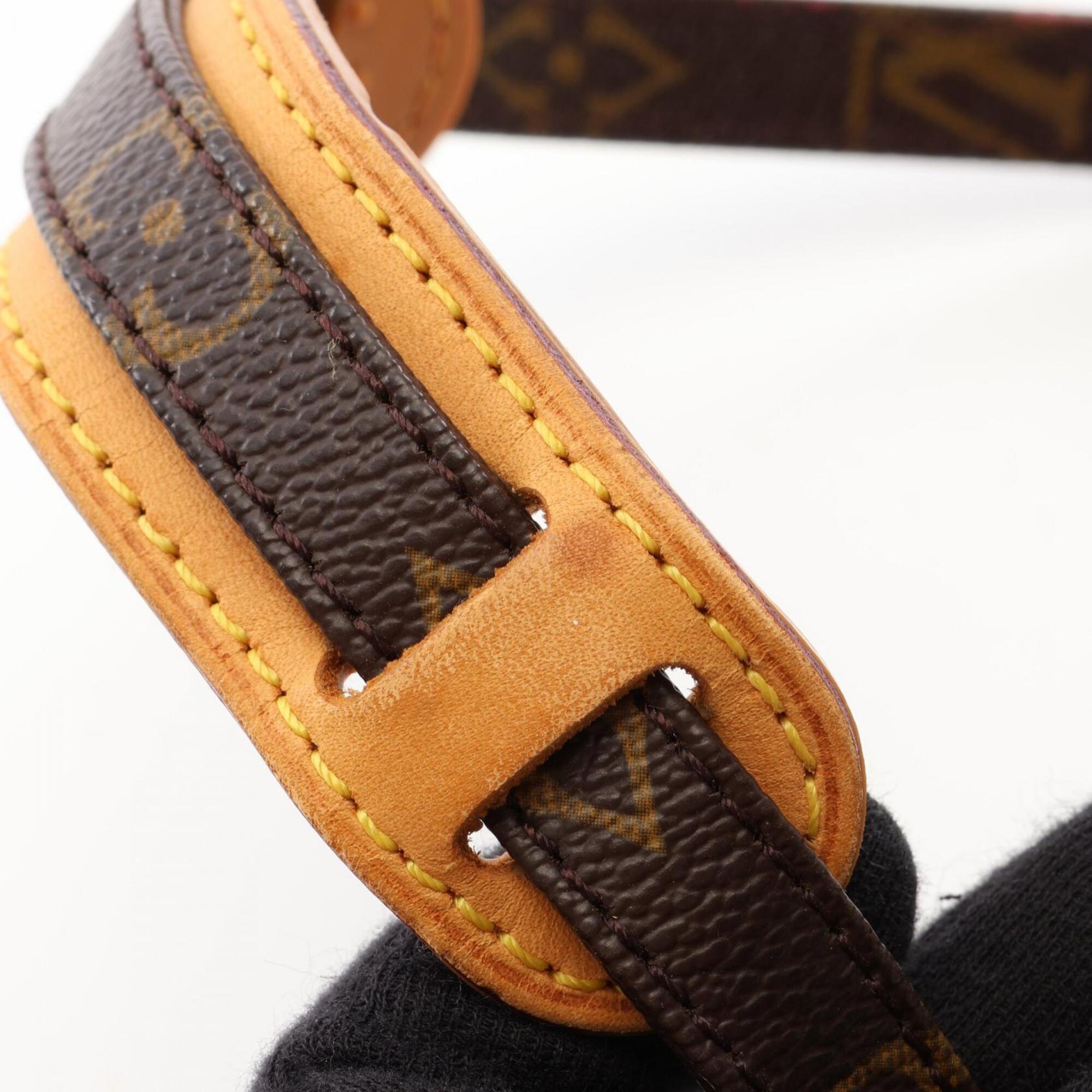 Louis Vuitton Brown Monogram Coated Canvas Handbag Shoulder Bag (Pre-Owned)