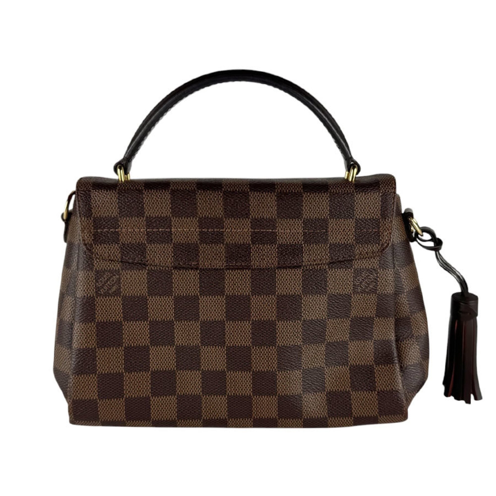 Louis Vuitton Brown Damier Canvas Damier Canvas Handbag Shoulder Bag (Pre-Owned)