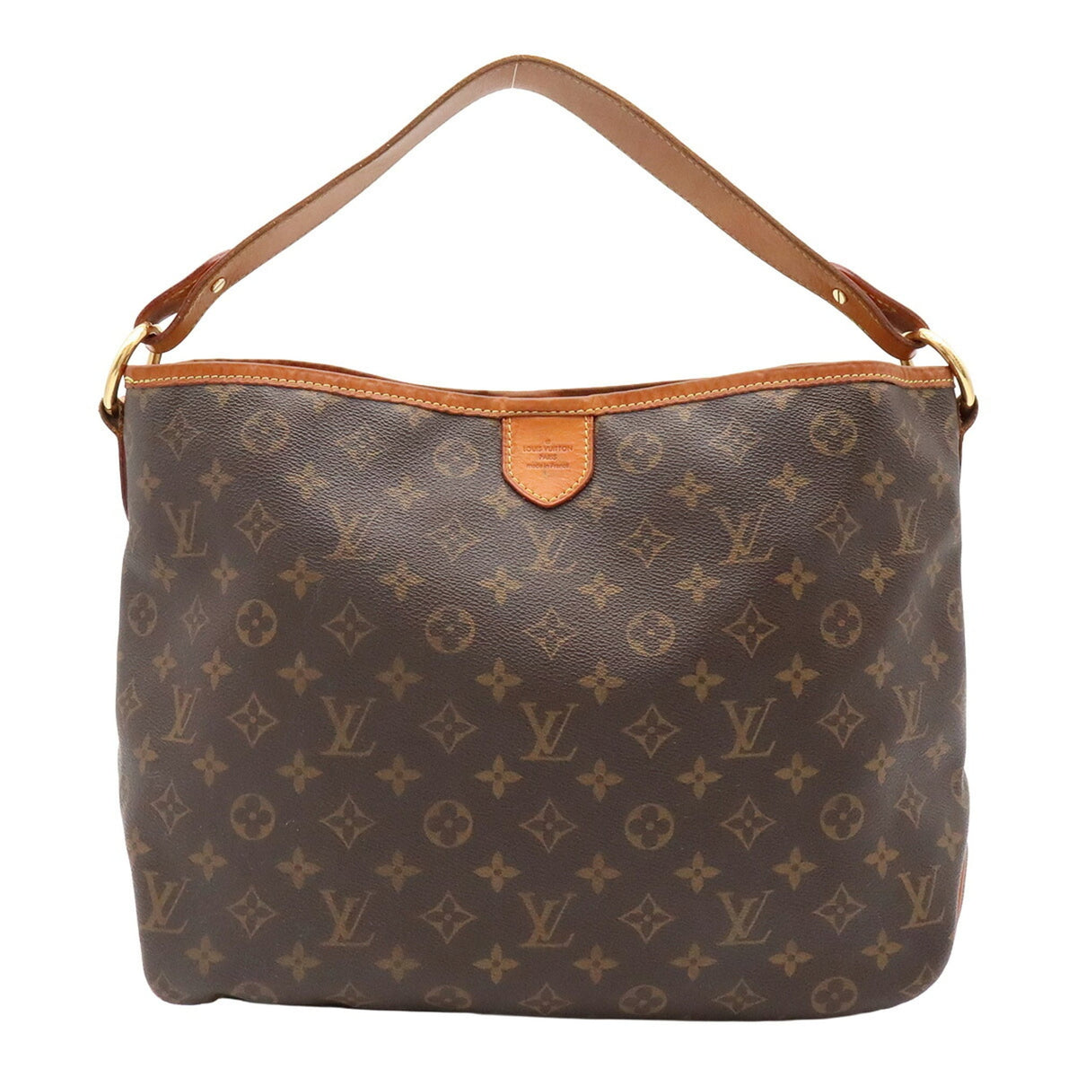 Louis Vuitton Brown Galle Monogram White Monogram Shoulder Bag (Pre-Owned)