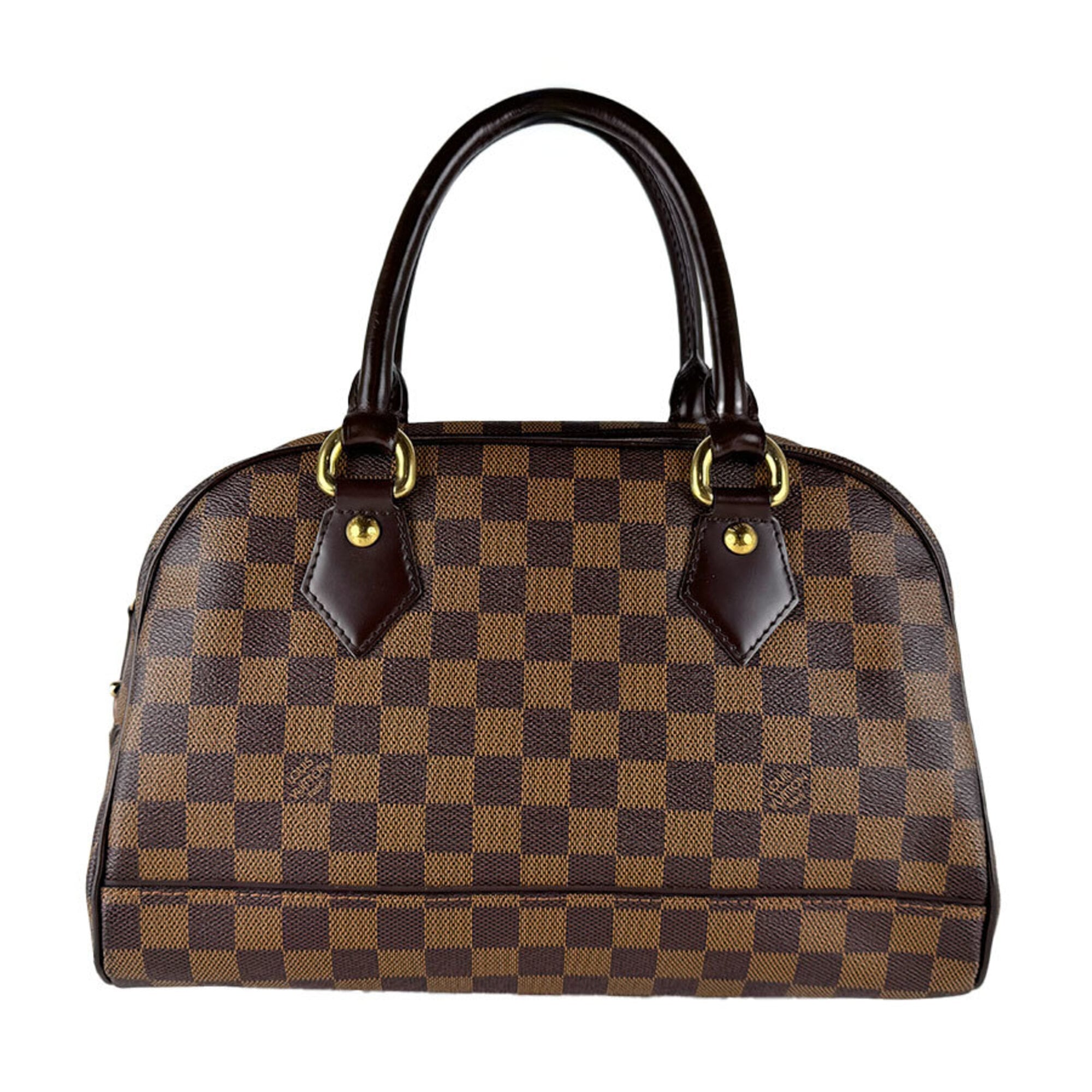 Louis Vuitton Damier Canvas Ebene Damier Canvas Handbag (Pre-Owned)