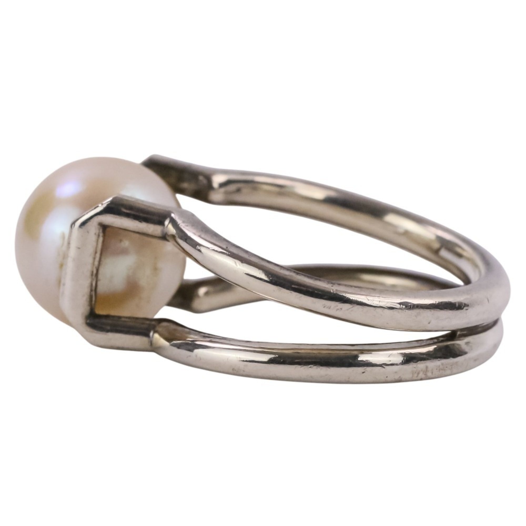 Tiffany Silver Silver 925 Band Ring (Pre-Owned)