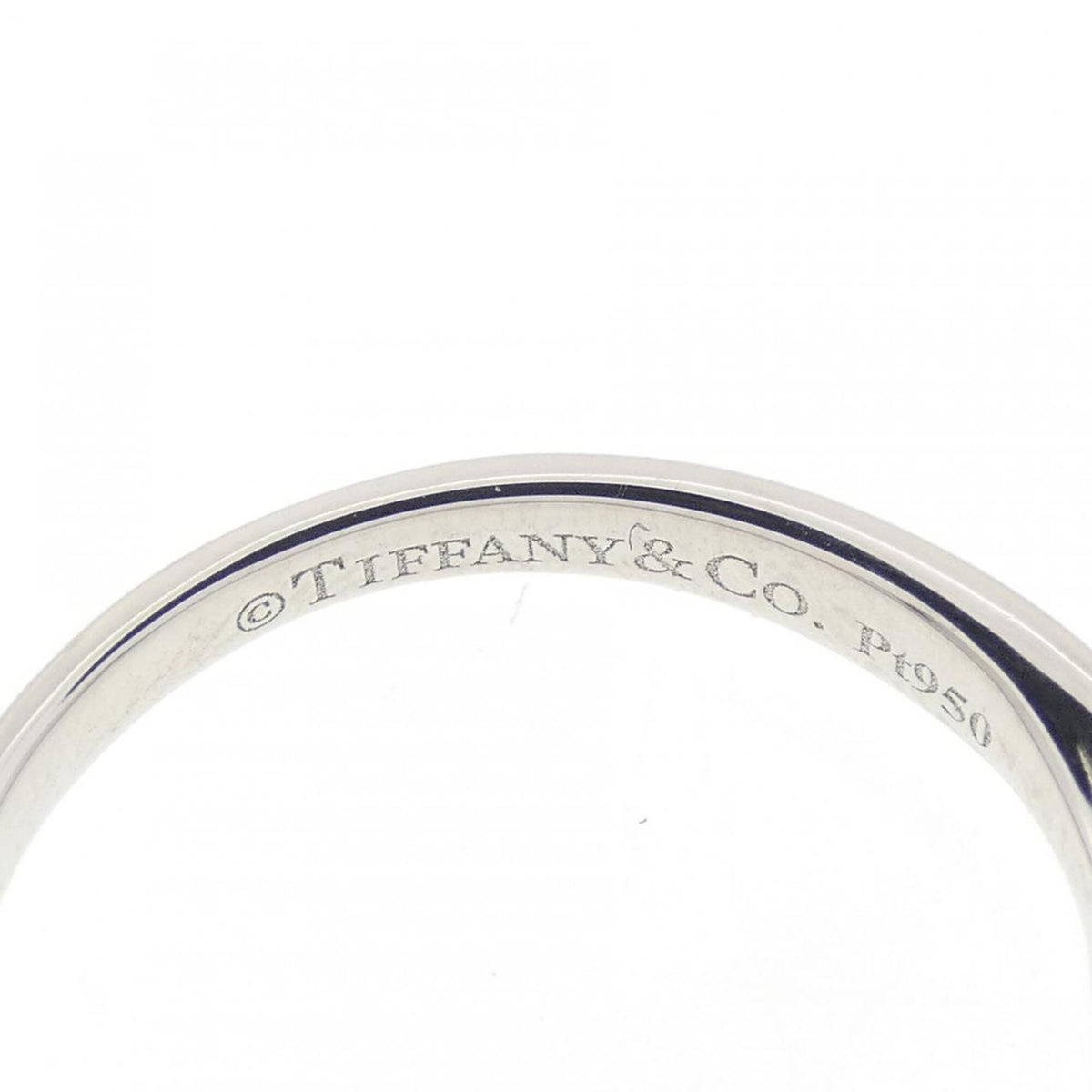Tiffany Platinum 950 Band Ring (Pre-Owned)