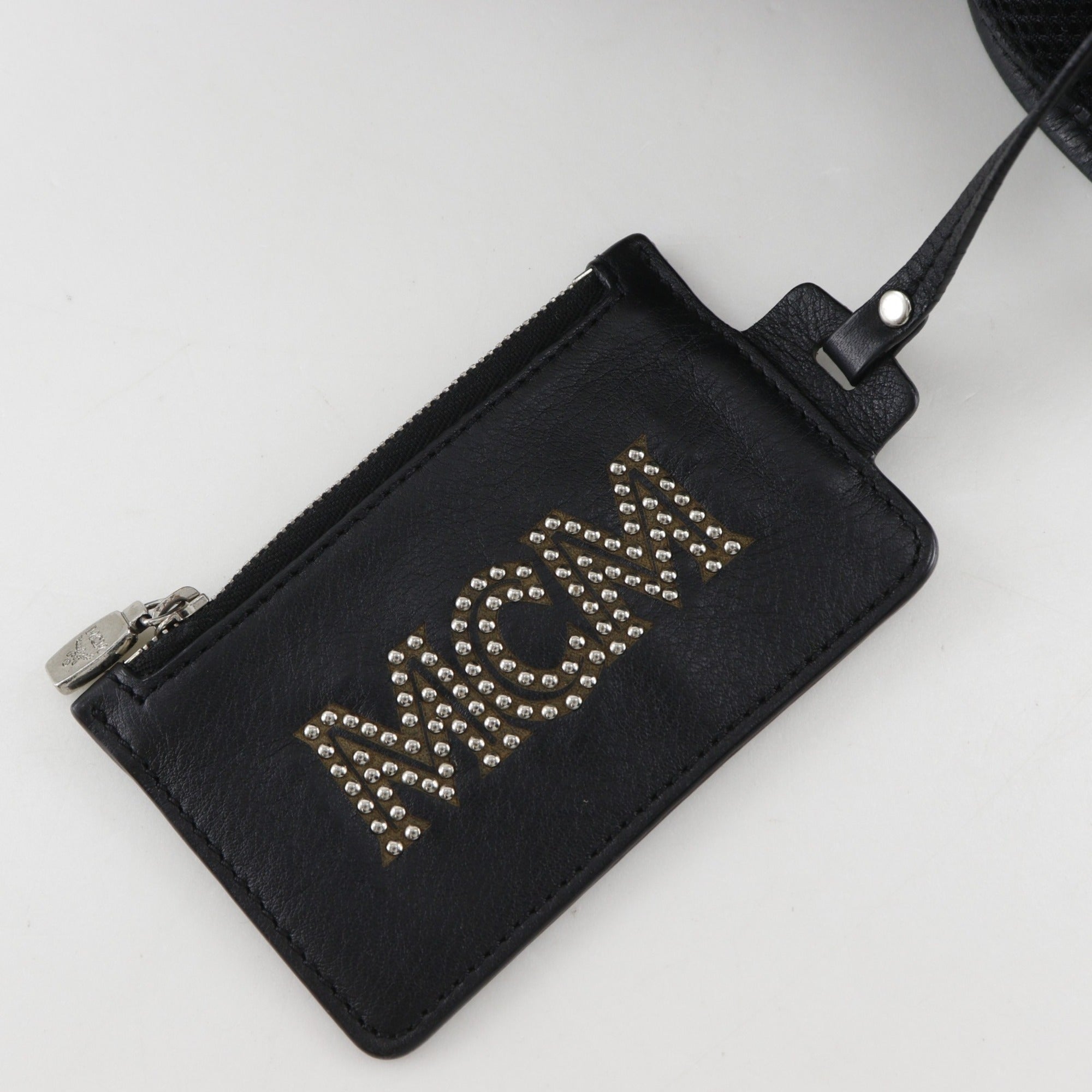 Mcm Black Pvc Backpack (Pre-Owned)