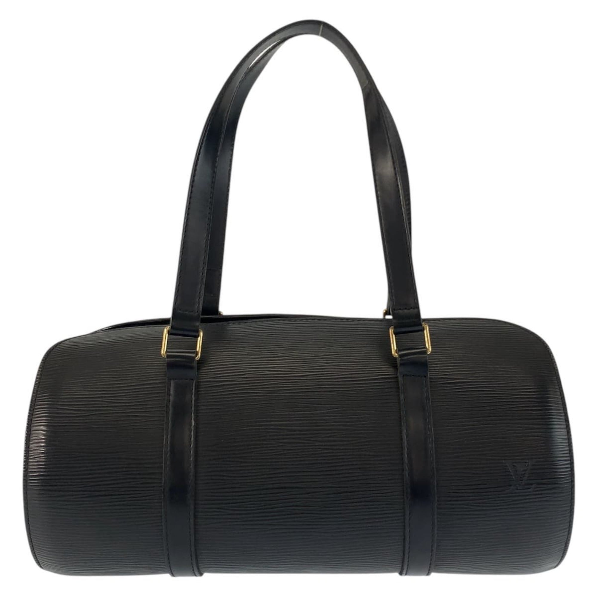 Louis Vuitton Black Epi Leather Handbag Shoulder Bag (Pre-Owned)