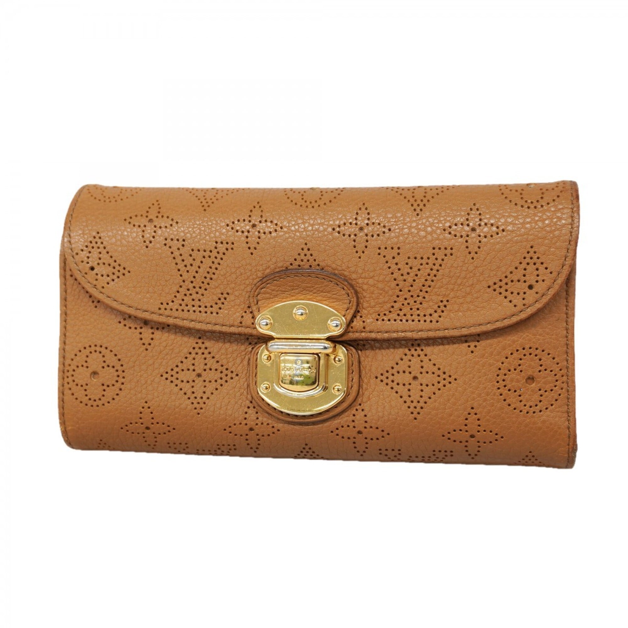 Louis Vuitton Caramel Long Wallet (Tri-Fold) (Pre-Owned)