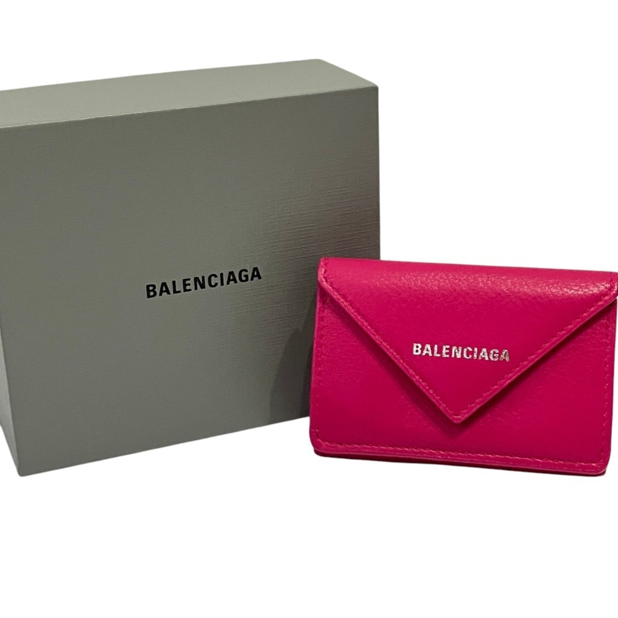 Balenciaga Purple Wallet (Tri-Fold) (Pre-Owned)