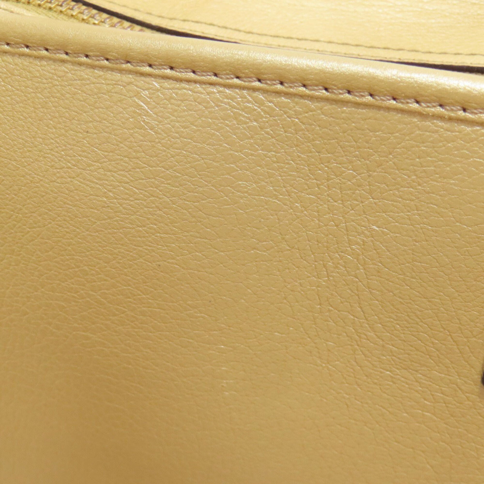 Loewe Gold Leather Handbag (Pre-Owned)