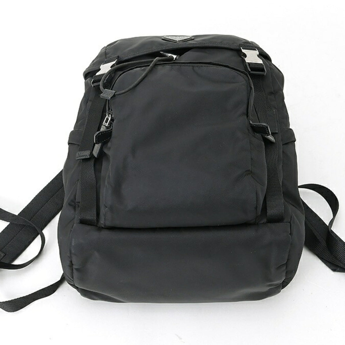 Prada Black Fabric Backpack (Pre-Owned)