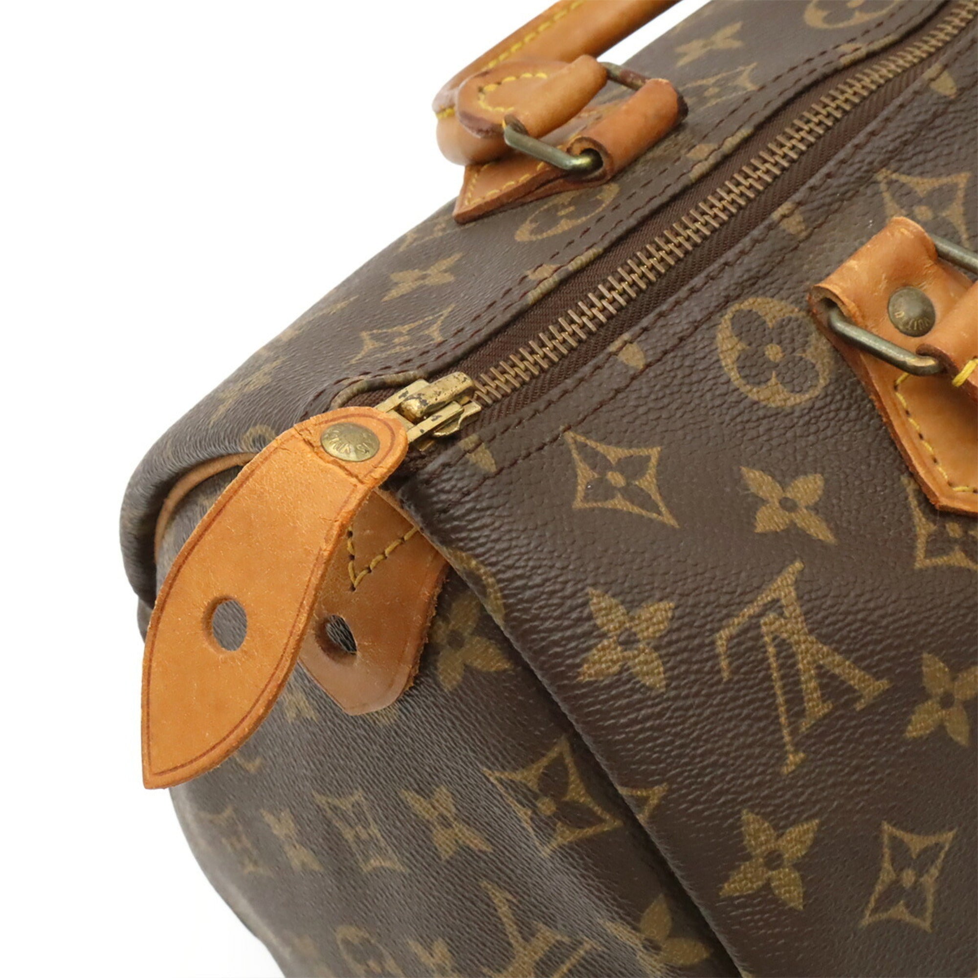 Louis Vuitton Brown Monogram Canvas Pvc Coated Canvas Handbag (Pre-Owned)