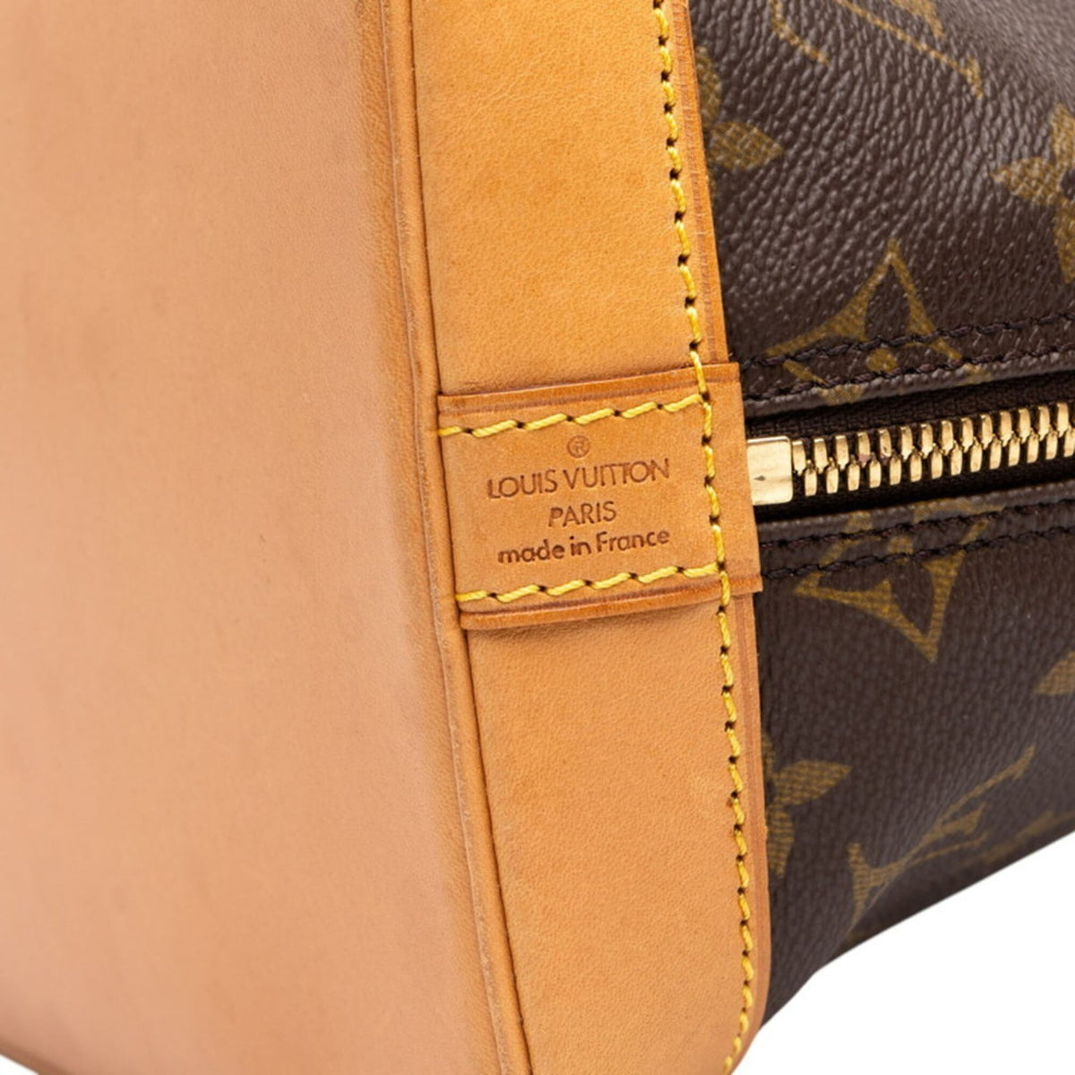 Louis Vuitton Brown Pvc Leather Handbag (Pre-Owned)