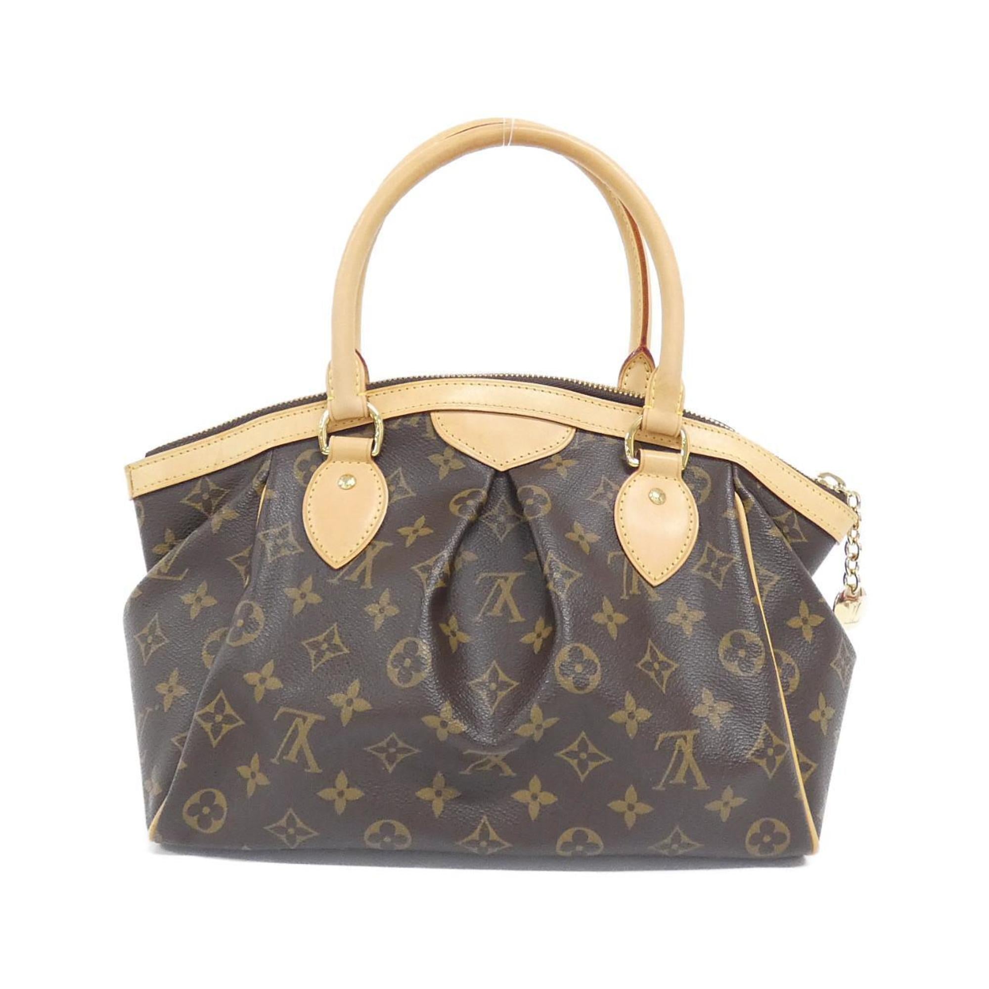 Louis Vuitton Brown Coated Canvas Handbag (Pre-Owned)