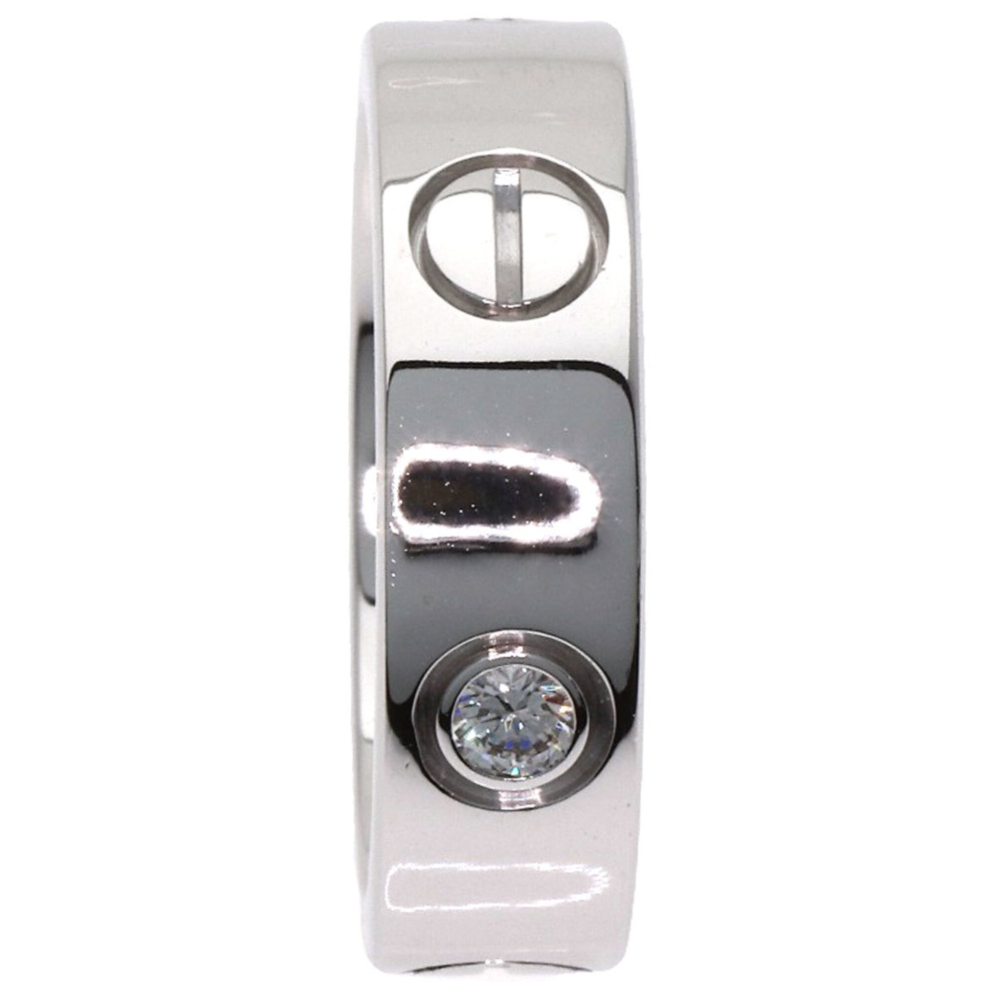 Cartier Love White Gold (18K) Band Ring (Pre-Owned)